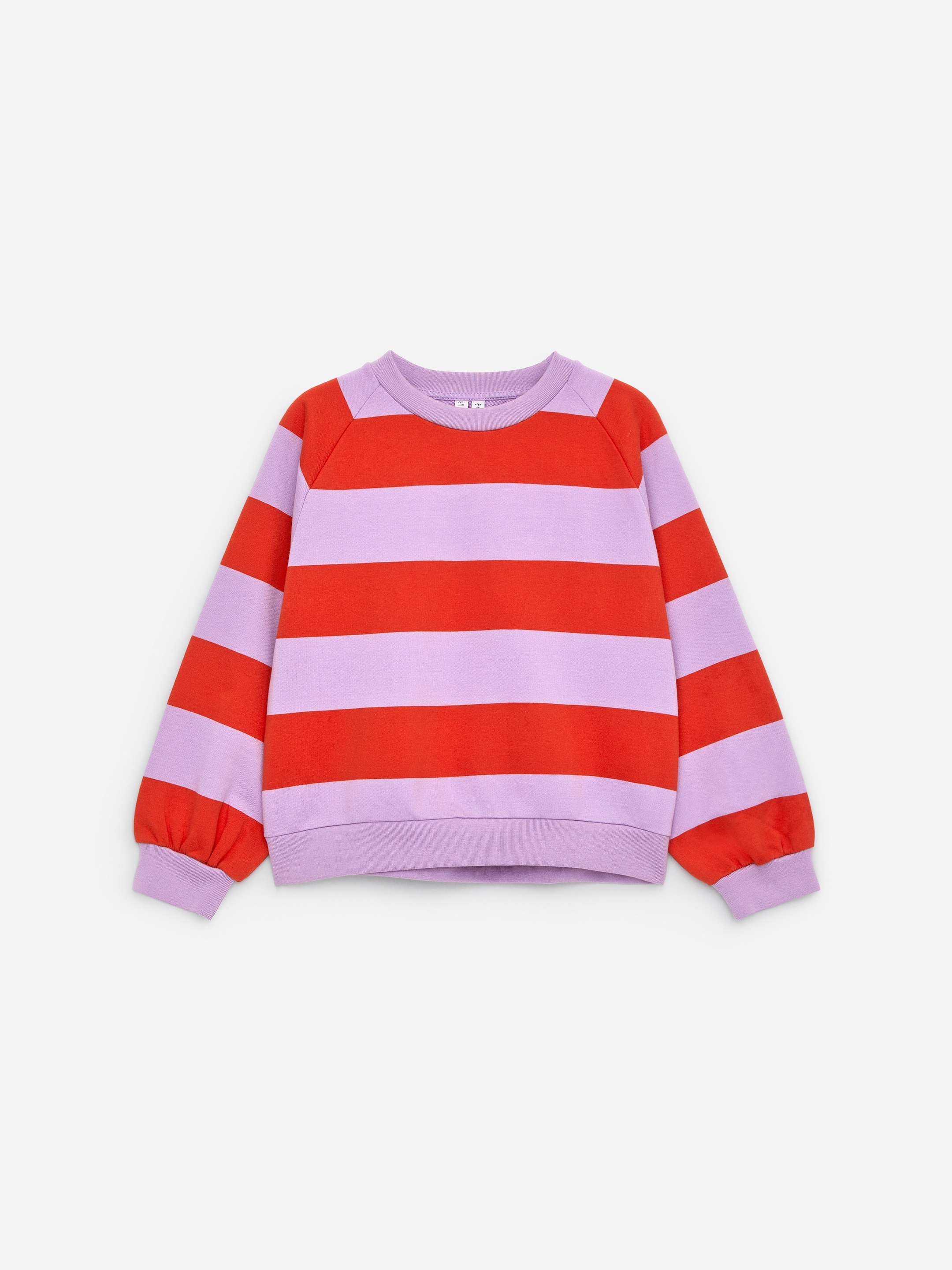 Relaxed Sweatshirt-Purple-16091