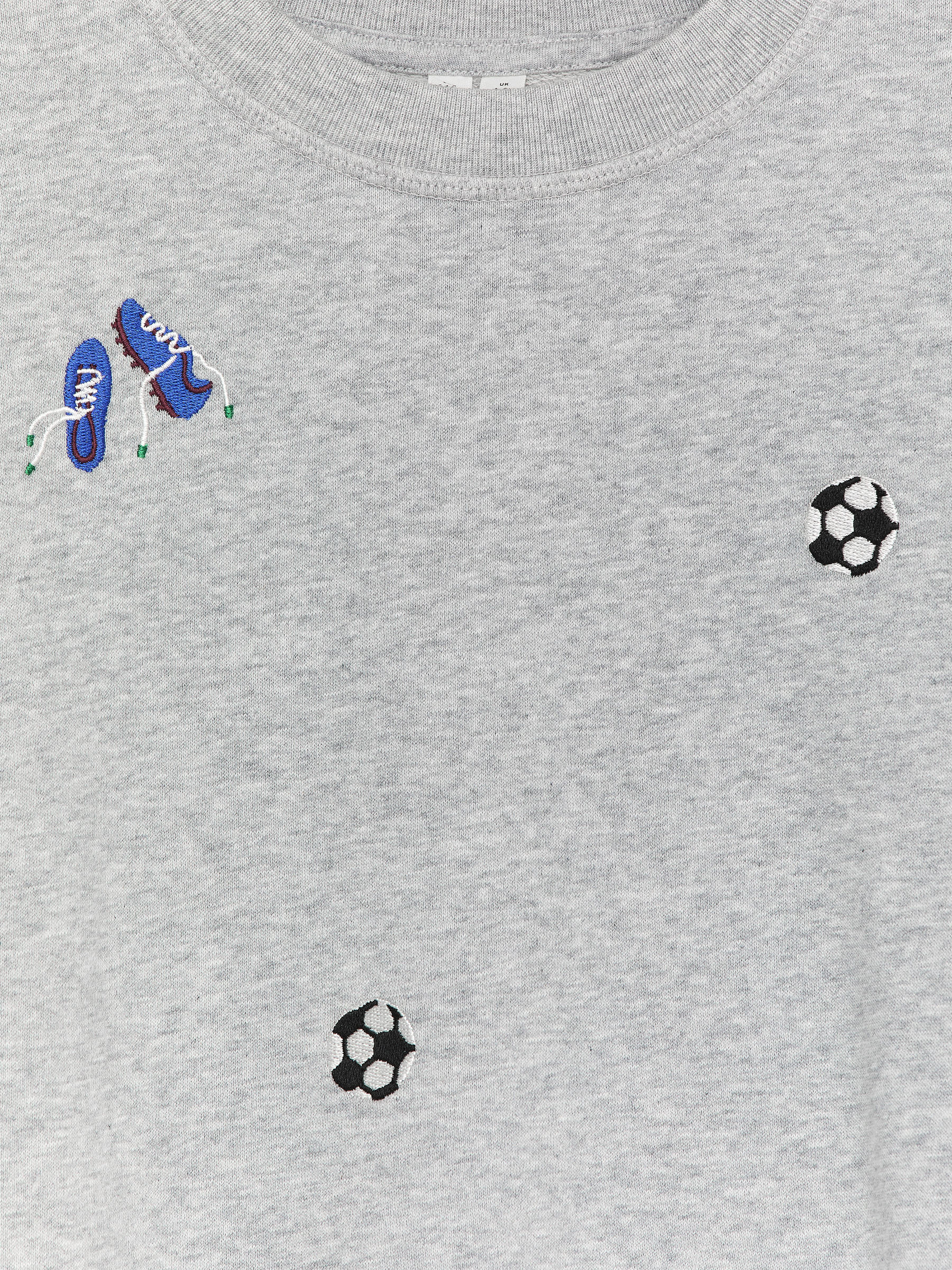 Embroidered Sweatshirt - Grey - Regular fit - Children - StillMedia/DescriptiveDetail - 3