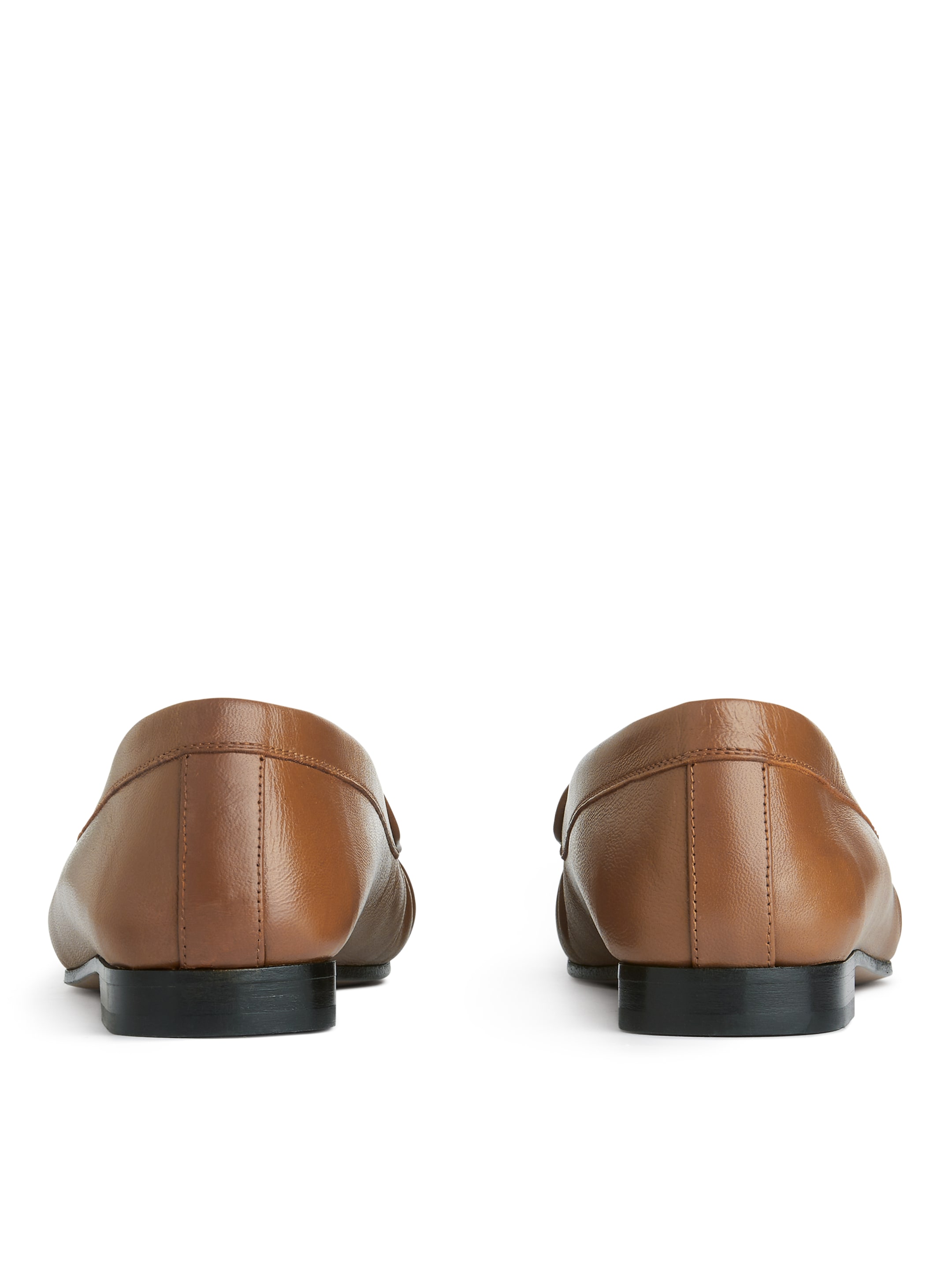 Loafers i läder - Ljusbrun - Women - StillMedia/DescriptiveStillLife - 4