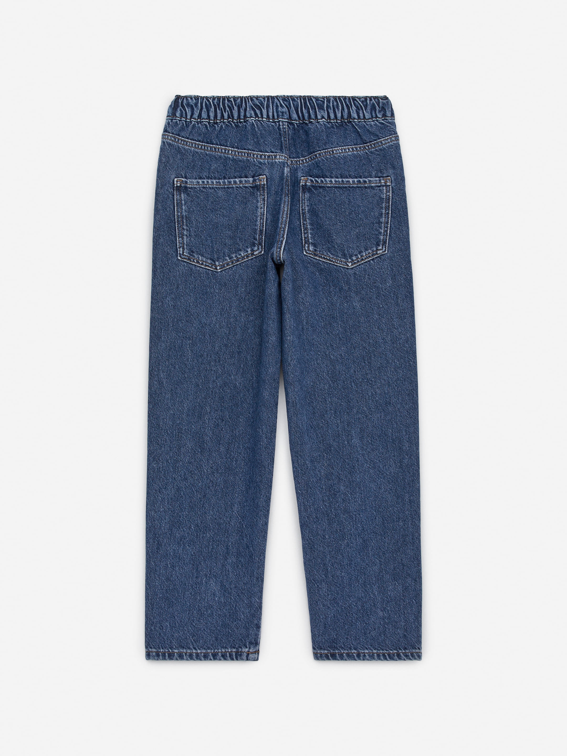 Agrandir l'image: Pantalon en jean à enfiler - Bleu foncé - ENFANT | H&M FR 2