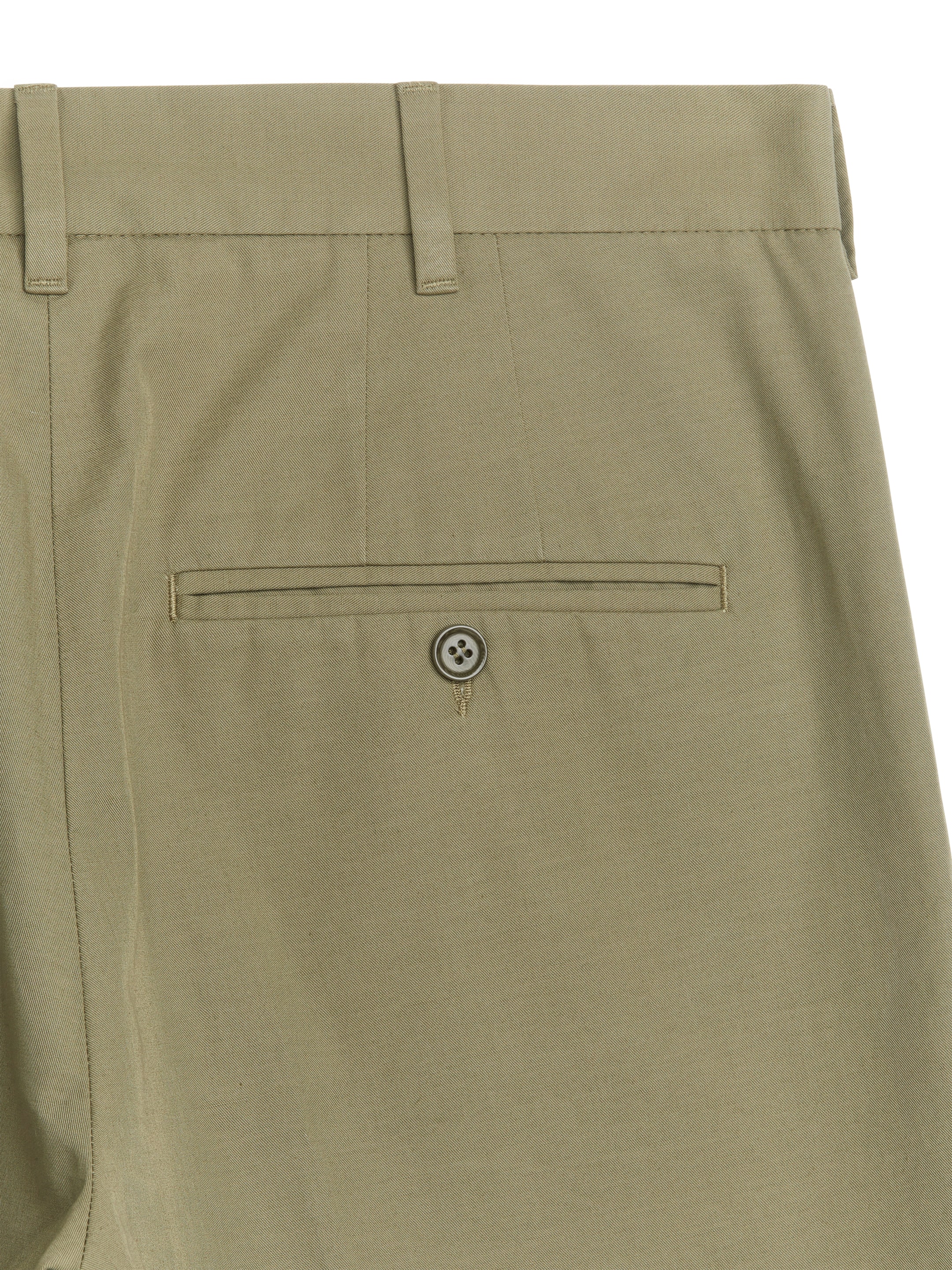 Cotton Trousers - Khaki Green - Regular fit - Men - StillMedia/DescriptiveDetail - 1