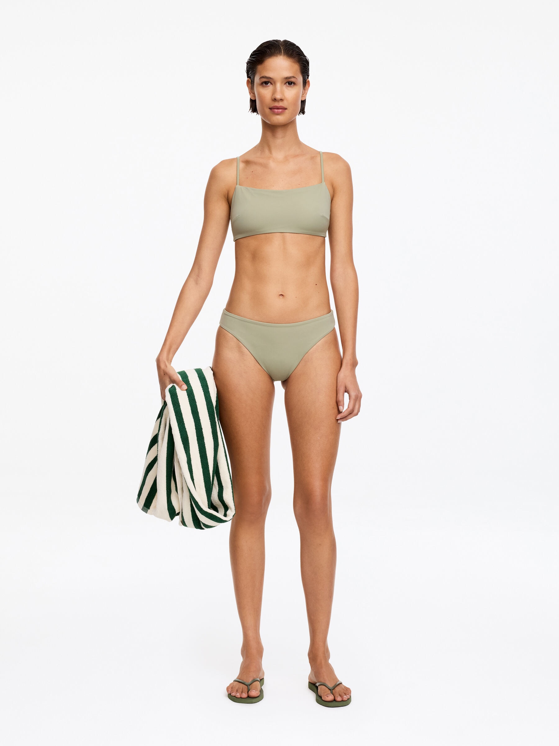 Sporty Bikini Briefs-#9A947A-18770