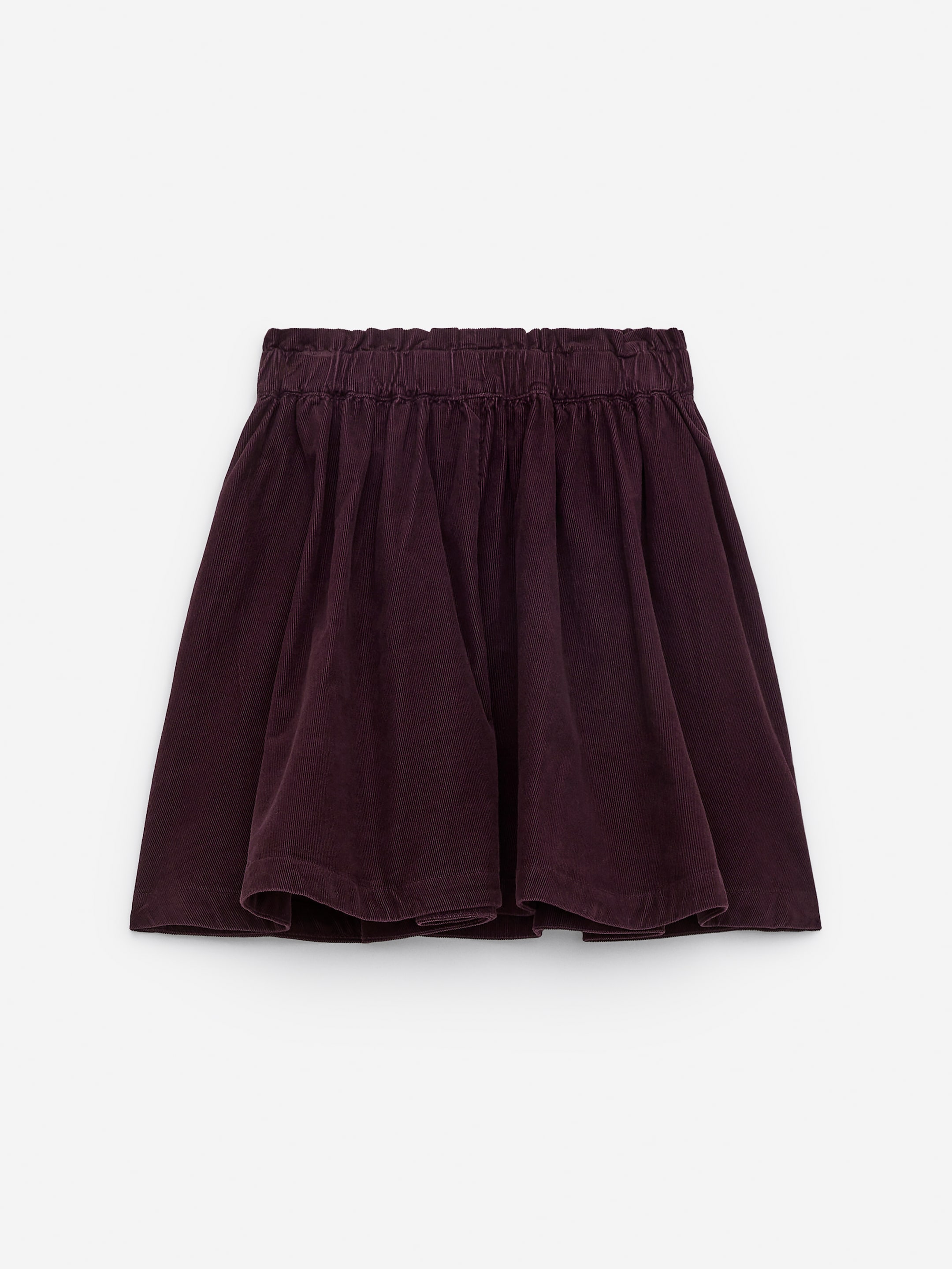 Corduroy Skirt - Burgundy - Regular fit - children - StillMedia/DescriptiveStillLife - 2