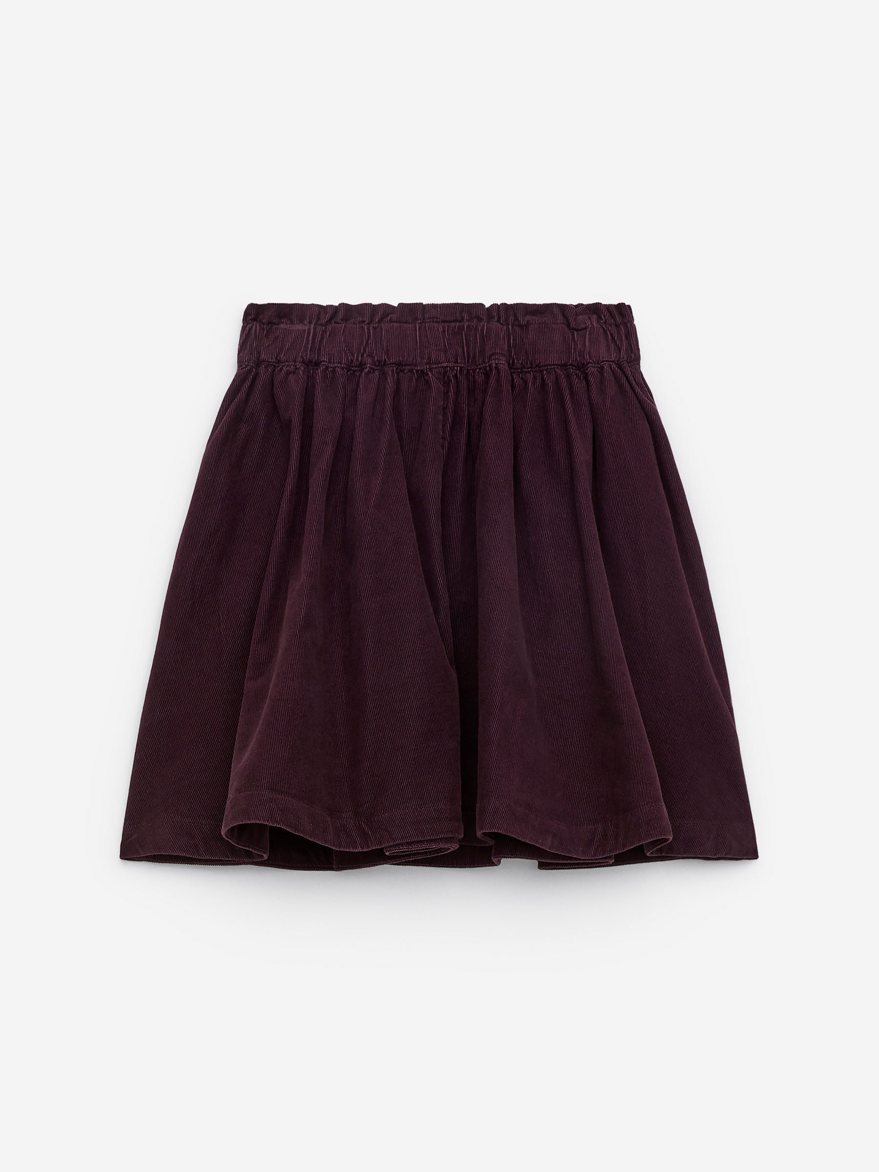 Corduroy Skirt - Burgundy - Regular fit - Children - StillMedia/DescriptiveStillLife - 2
