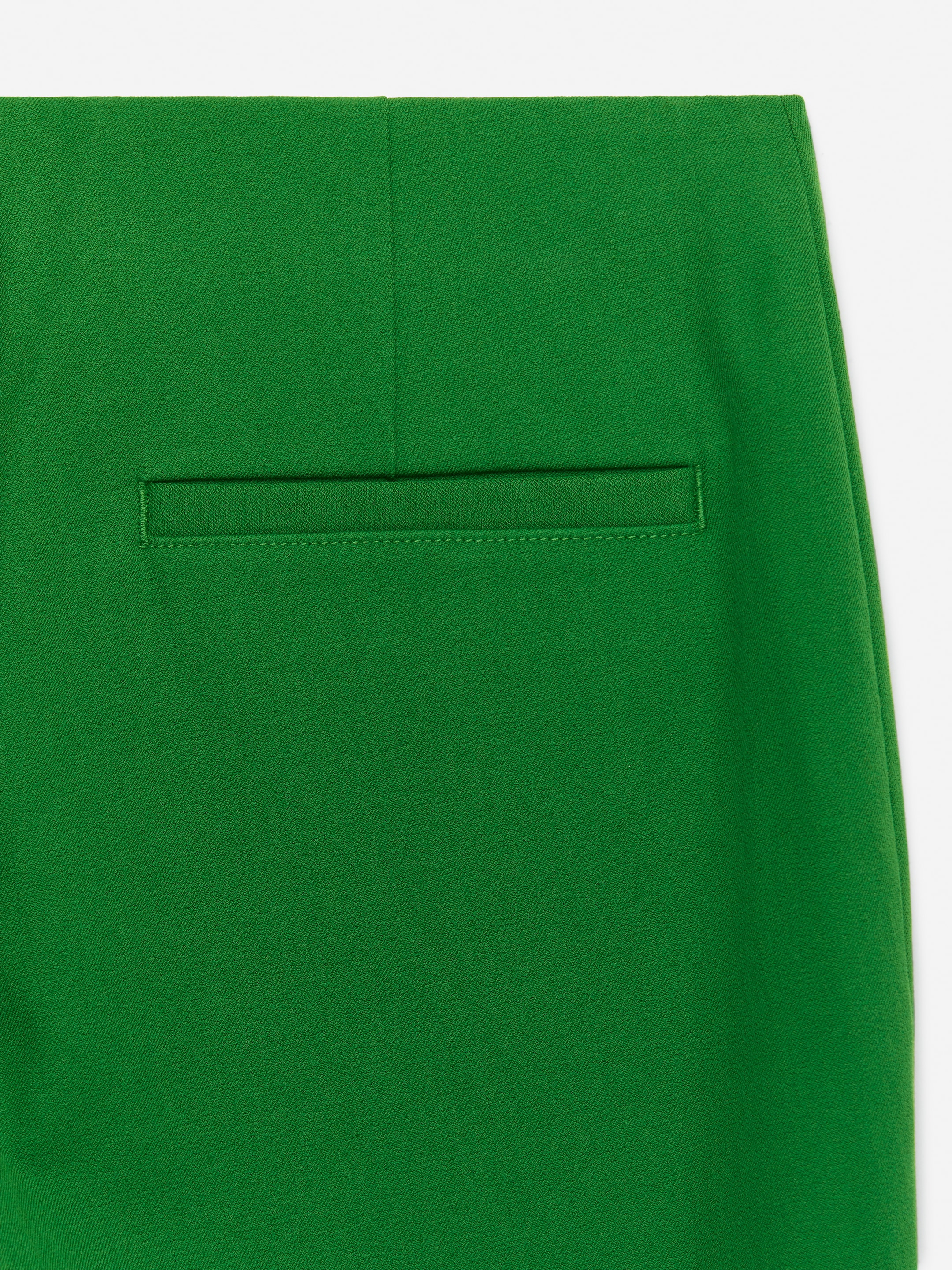 Cropped Crease-Front Trousers - Green - Slim fit - Women - StillMedia/DescriptiveDetail - 1