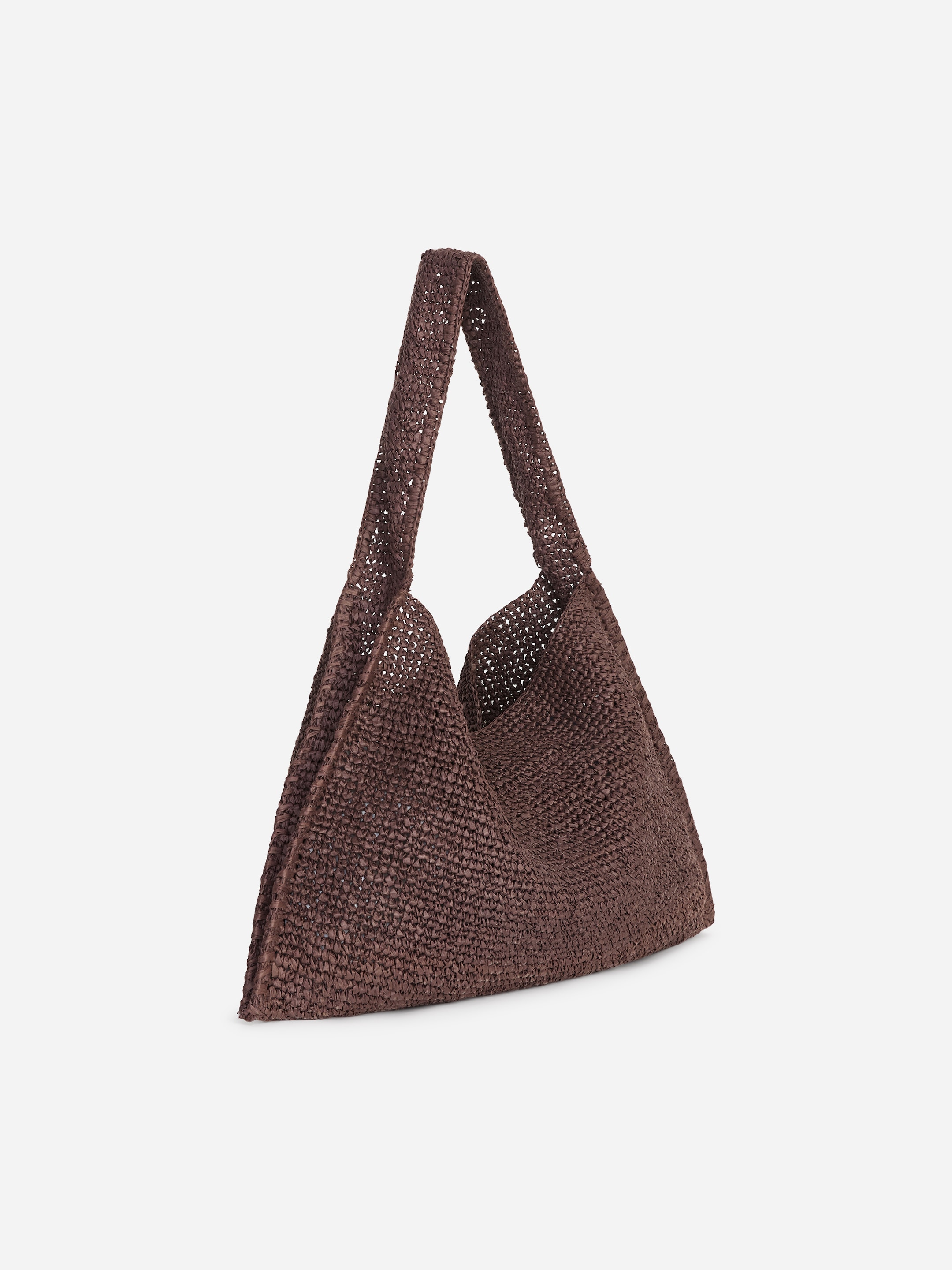 Raffia Shoulder bag - Brown - women - StillMedia/DescriptiveStillLife - 2