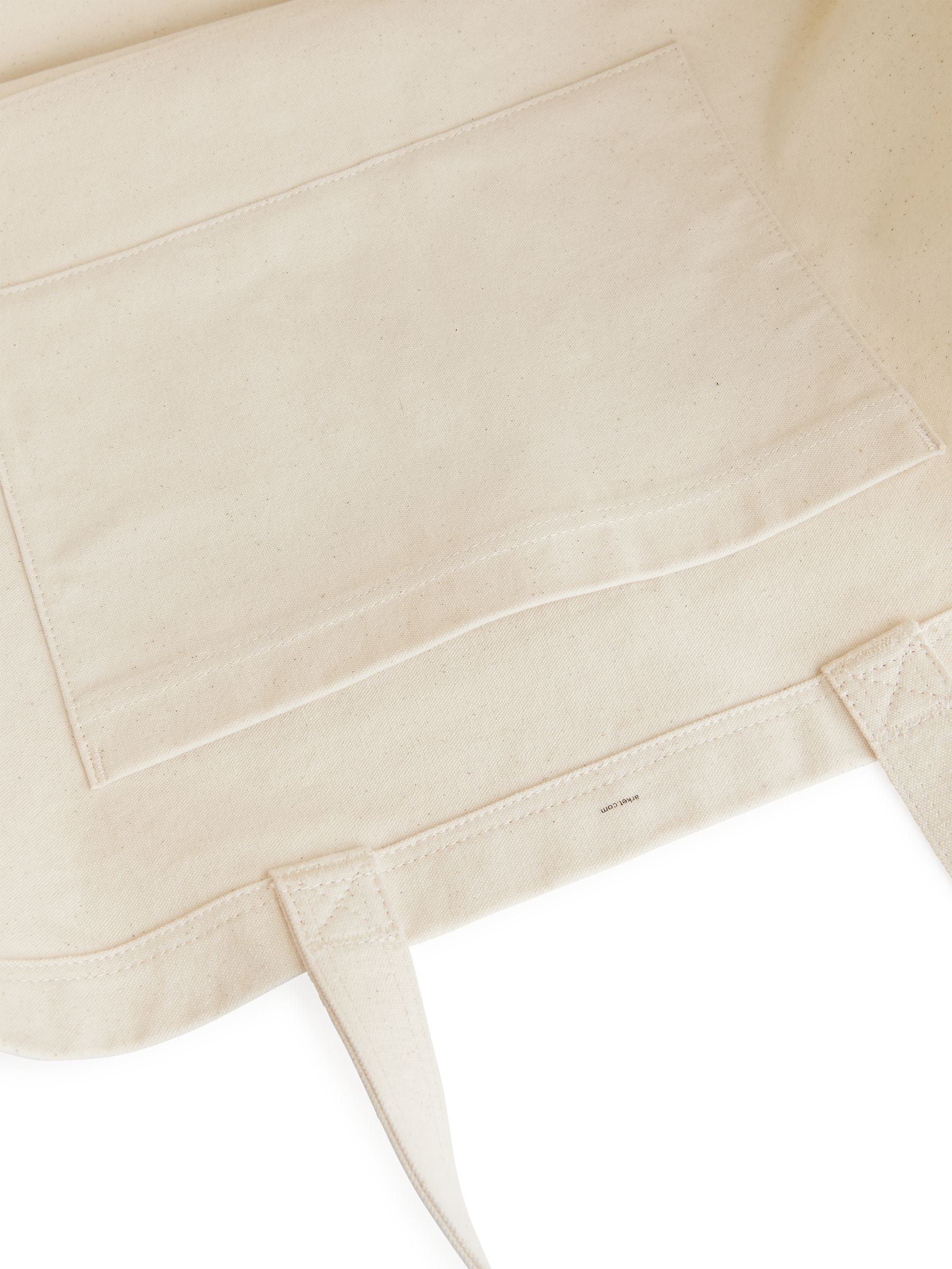 ARKET Oversized Canvas Tote - Off-White - Men - StillMedia/DescriptiveDetail - 1