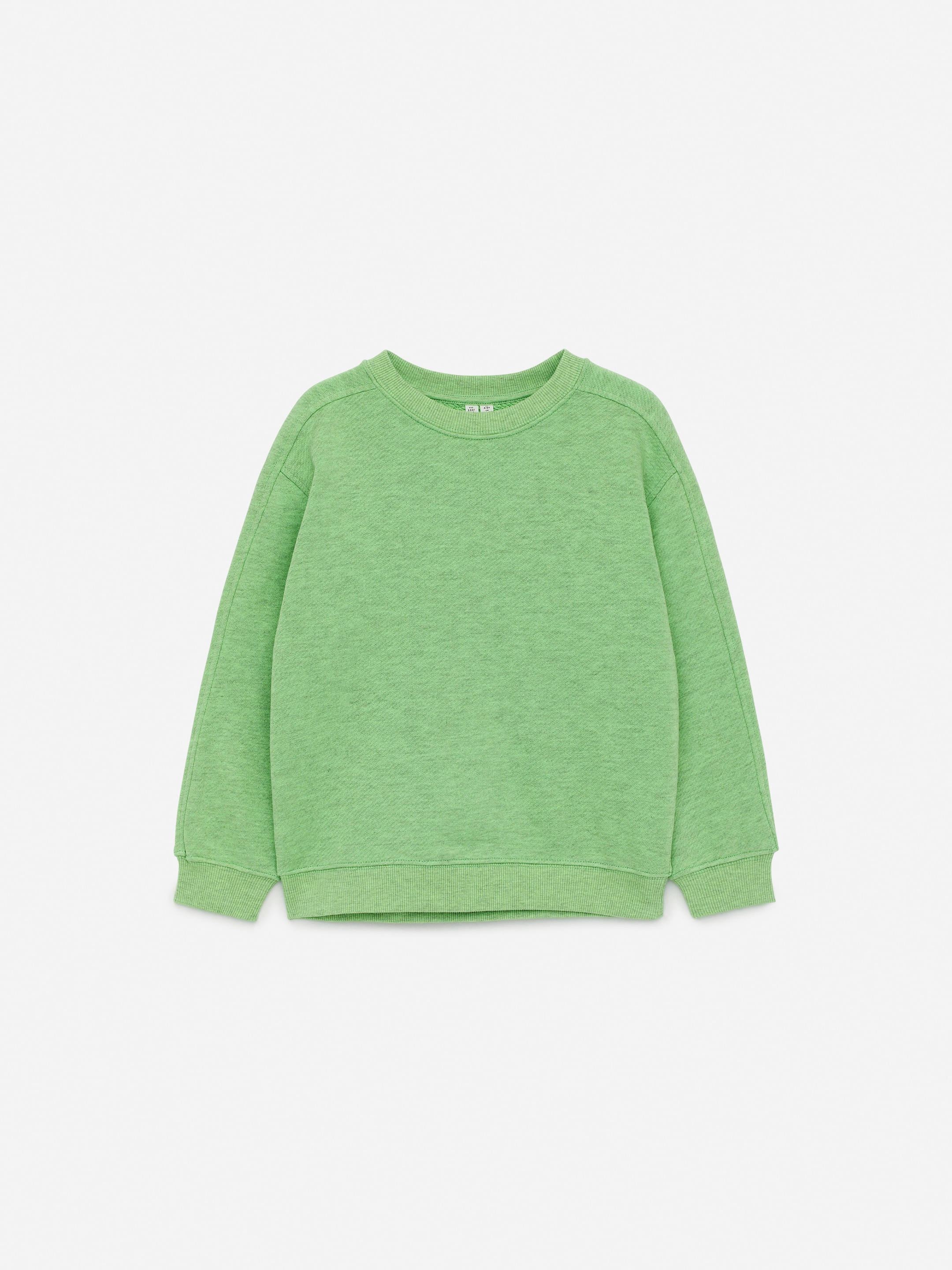 Heavyweight Sweatshirt - Green Melange - Regular fit - Children - StillMedia/DescriptiveStillLife - 2