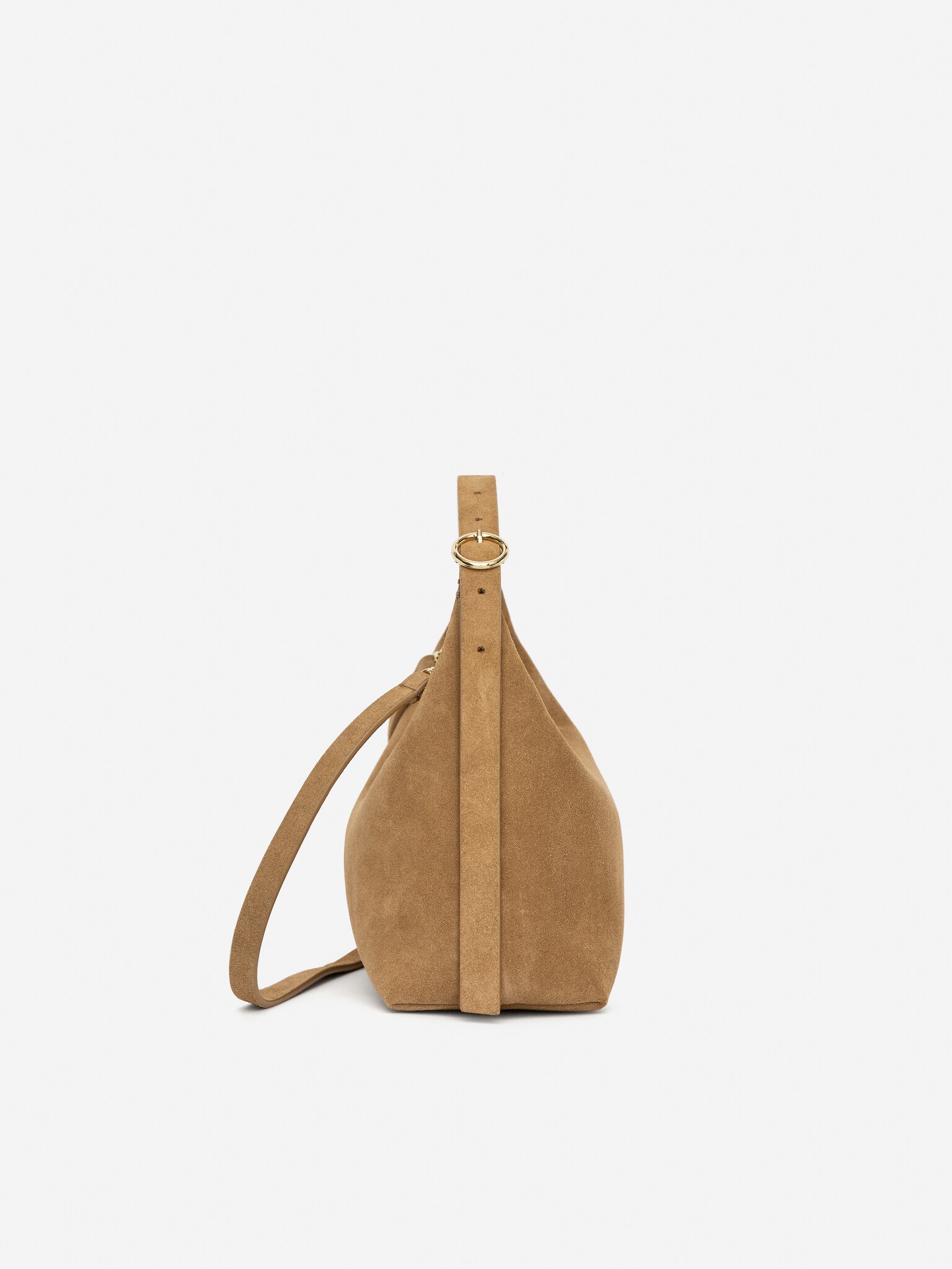 Sac en daim - Beige/Marron/Marron/Vert kaki - 4