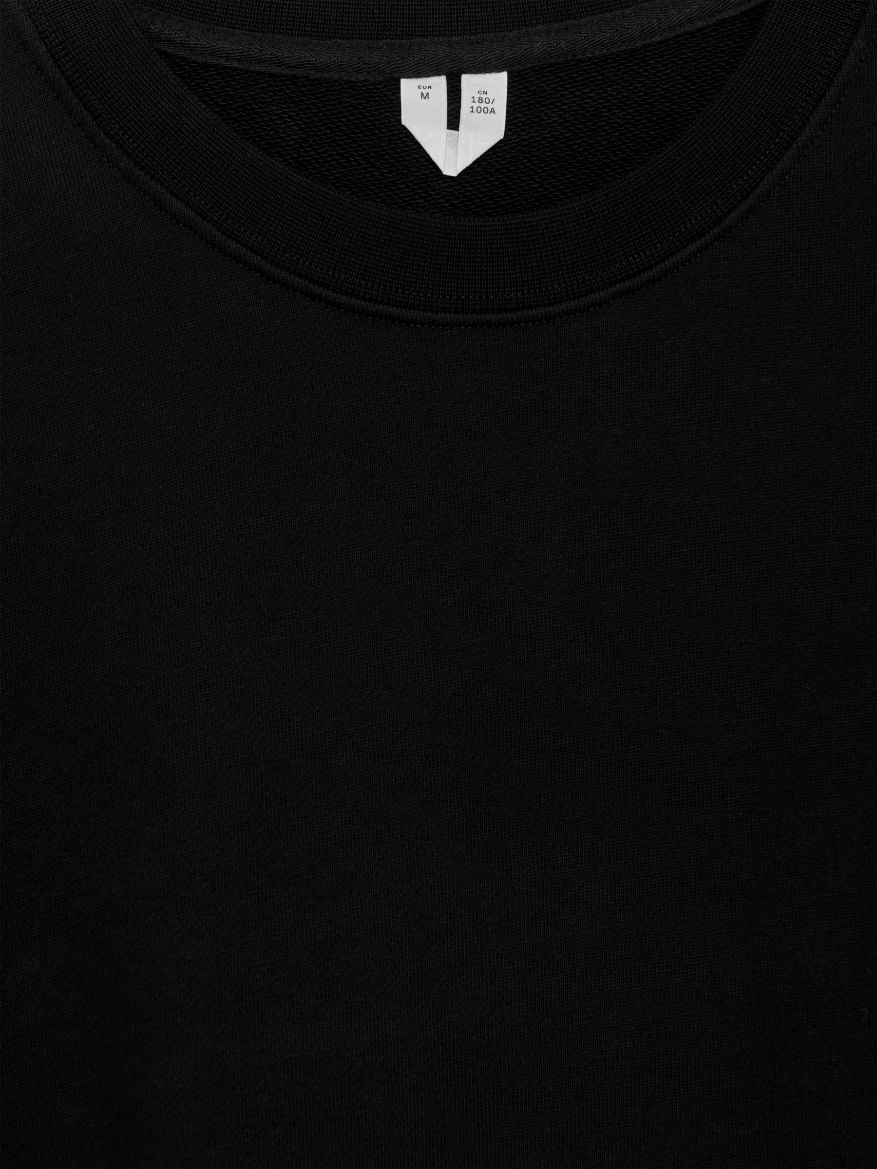 Mid-Weight Sweatshirt - Black - Regular fit - Men - StillMedia/DescriptiveDetail - 1