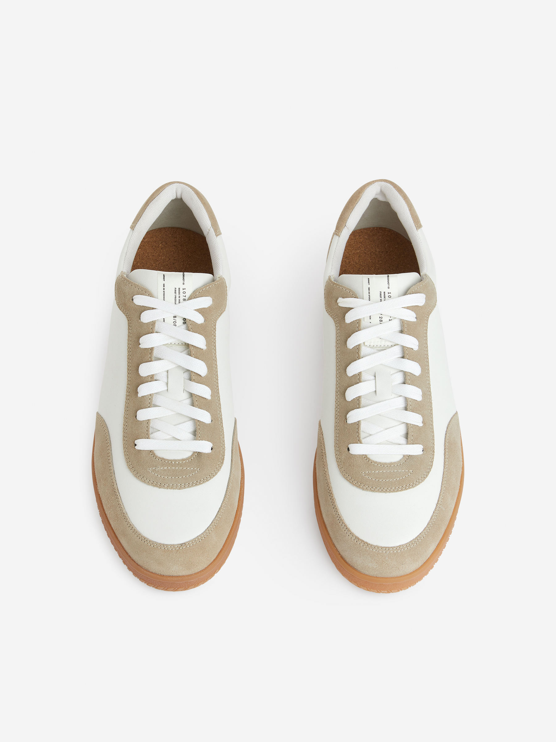 Ledersneaker - Weiß/Beige - Herren - StillMedia/DescriptiveStillLife - 1