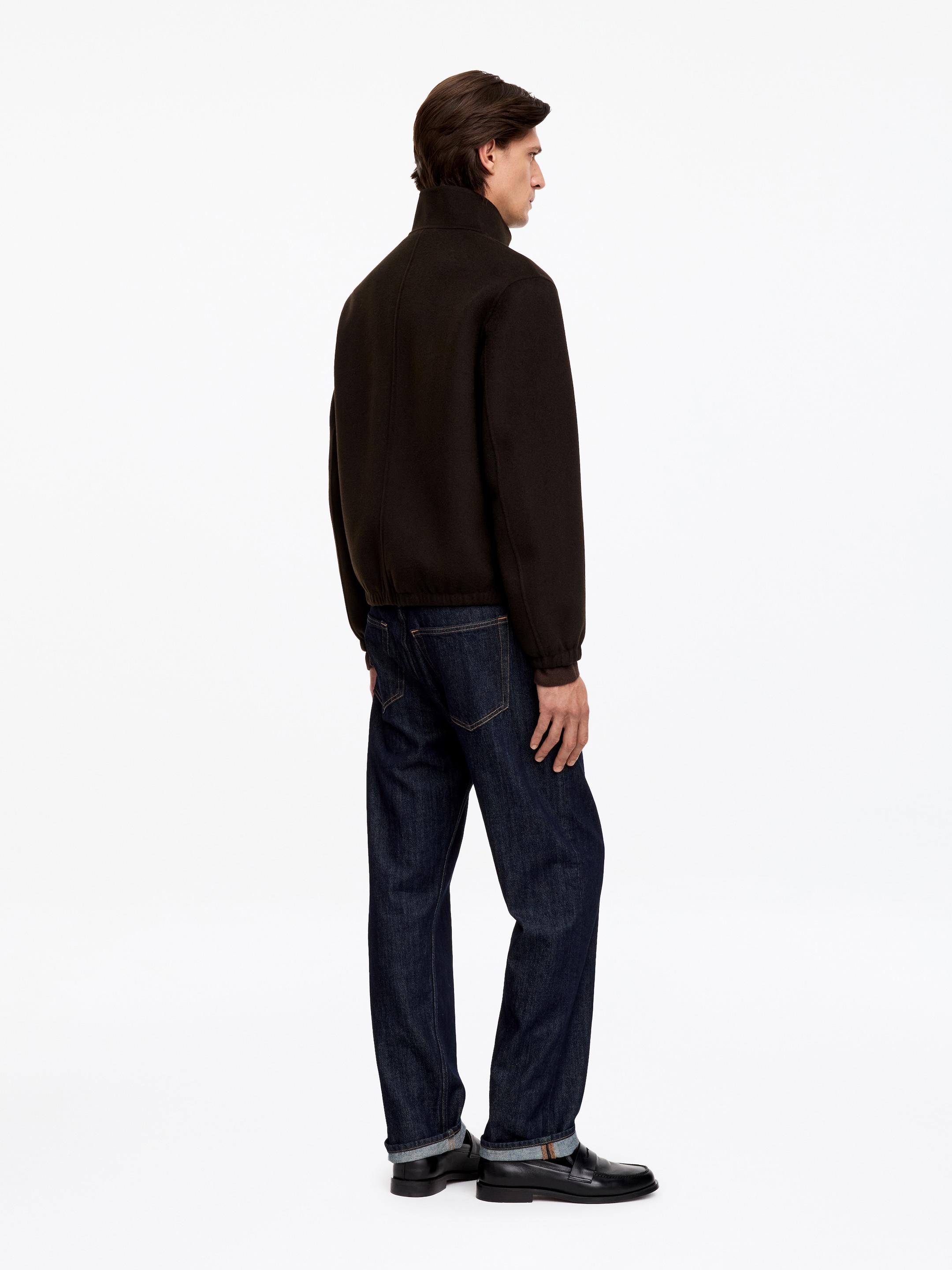 Doublé Blouson - Dark Brown - Regular fit - Men - StillMedia/Lookbook - 4