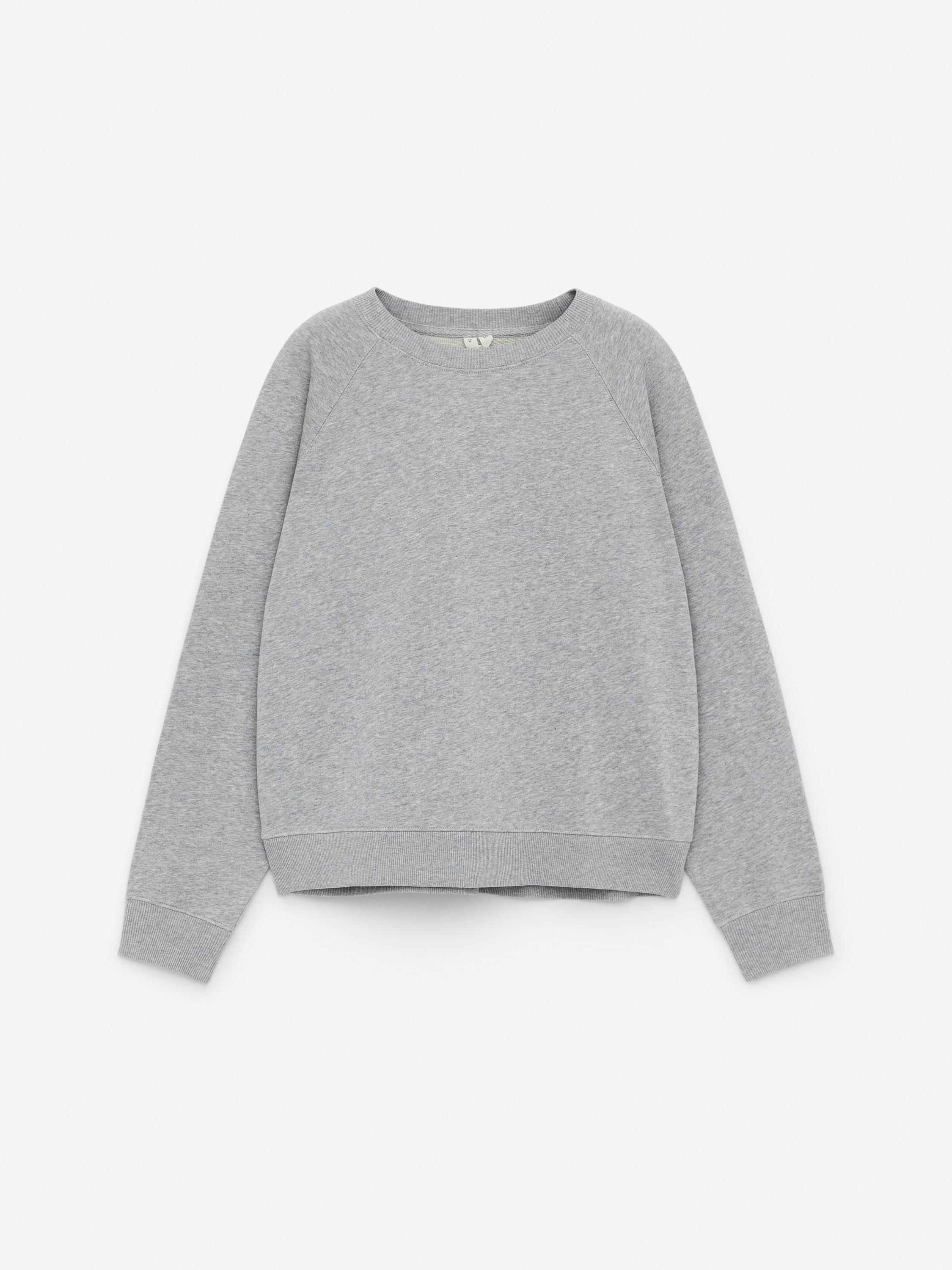 Terry Sweatshirt - Grey Melange/Dark Brown/Dusty Beige/Black/Pink/Purple/Blue/Dark Blue