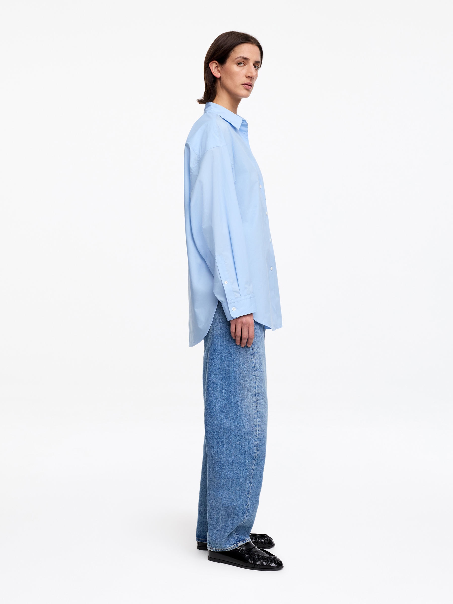 Oversized-Hemd - Hellblau - Oversize - Damen - StillMedia/Lookbook - 6