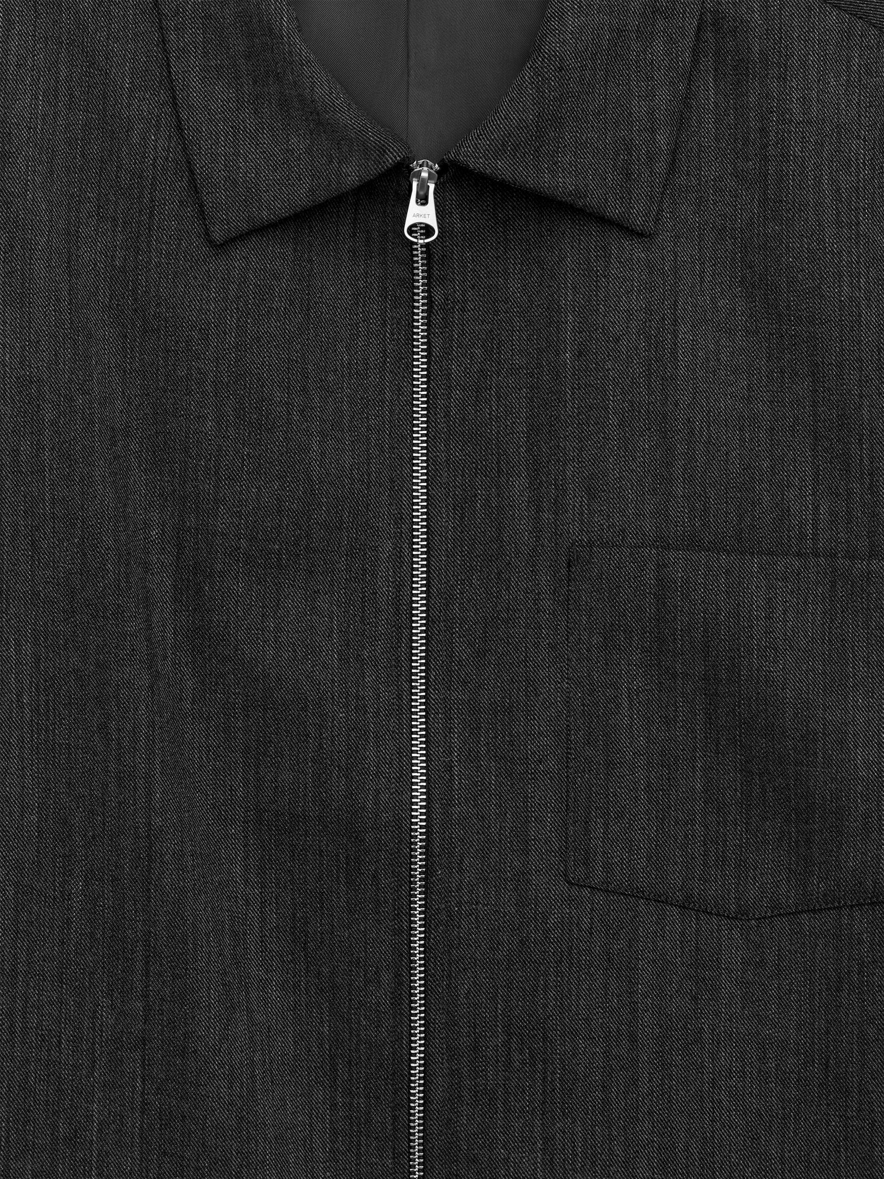 Wool Jacket - Grey - Regular fit - Men - StillMedia/DescriptiveDetail - 1