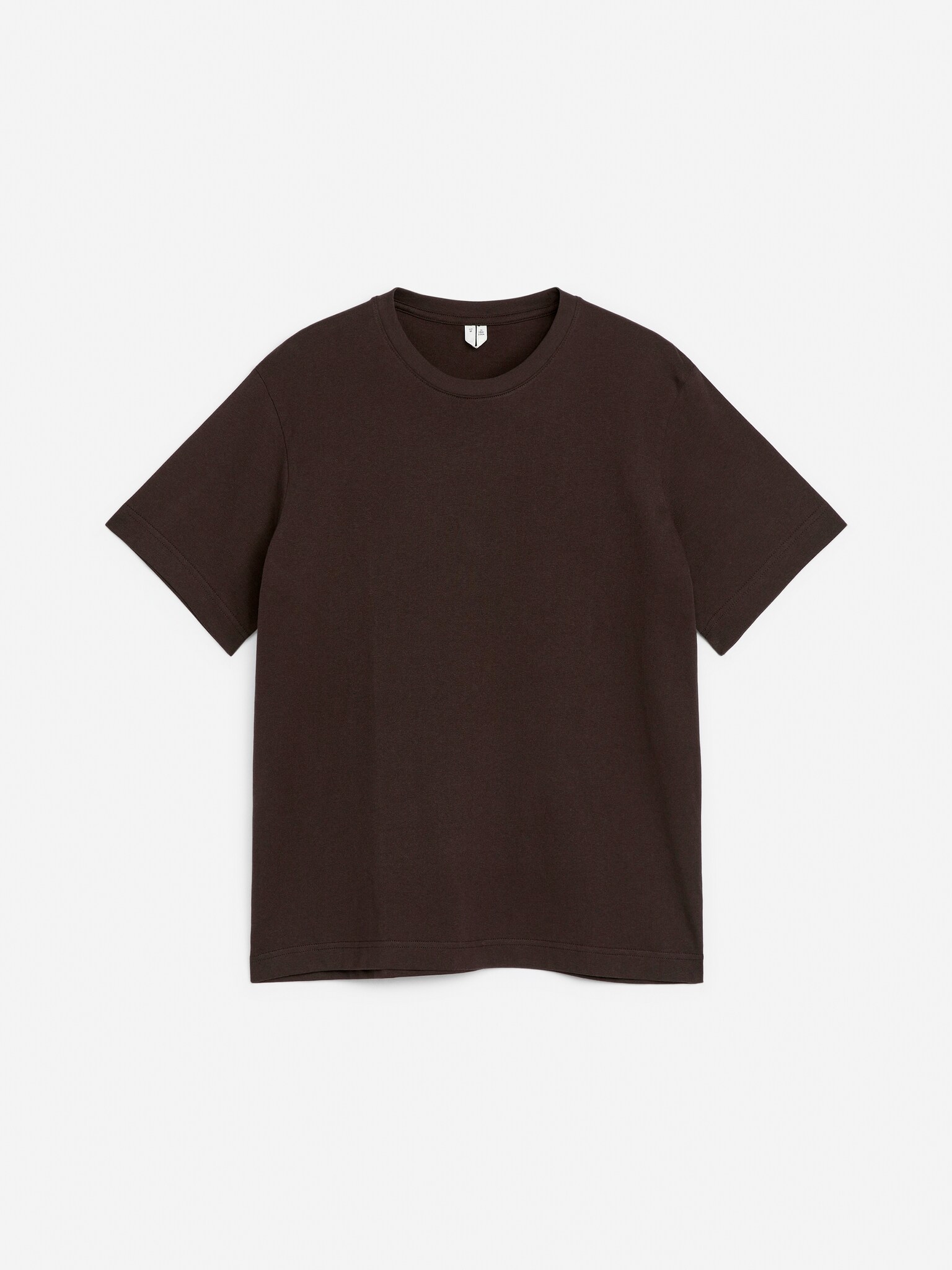T-shirt décontracté 220 g/m² - Marron foncé/Blanc/Gris clair chiné/Blanc cassé/Bleu foncé/Noir/Vert kaki - 2