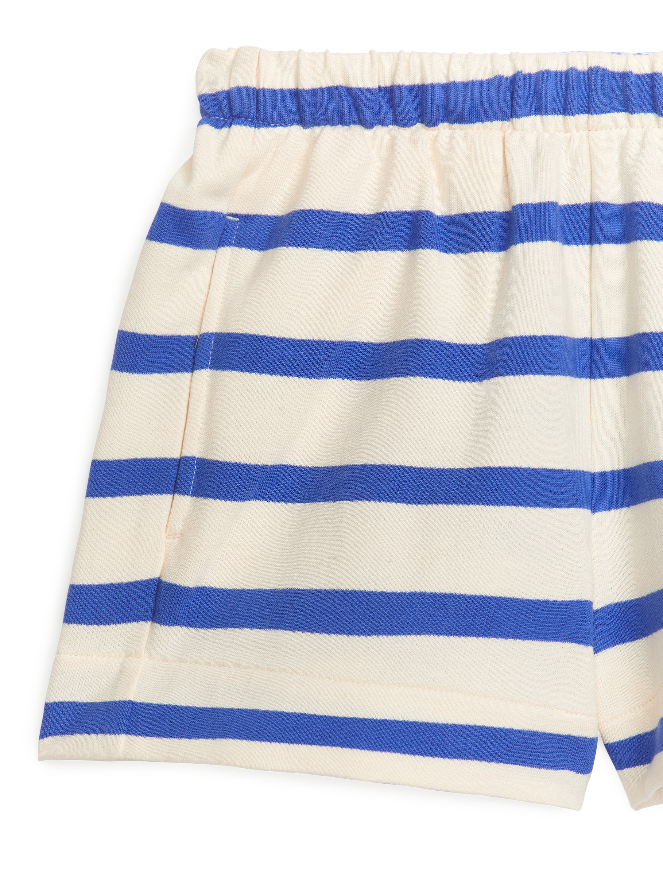 Shorts aus Frottee - Blau/Gestreift - Relaxed Fit - Kinder - StillMedia/DescriptiveDetail - 1