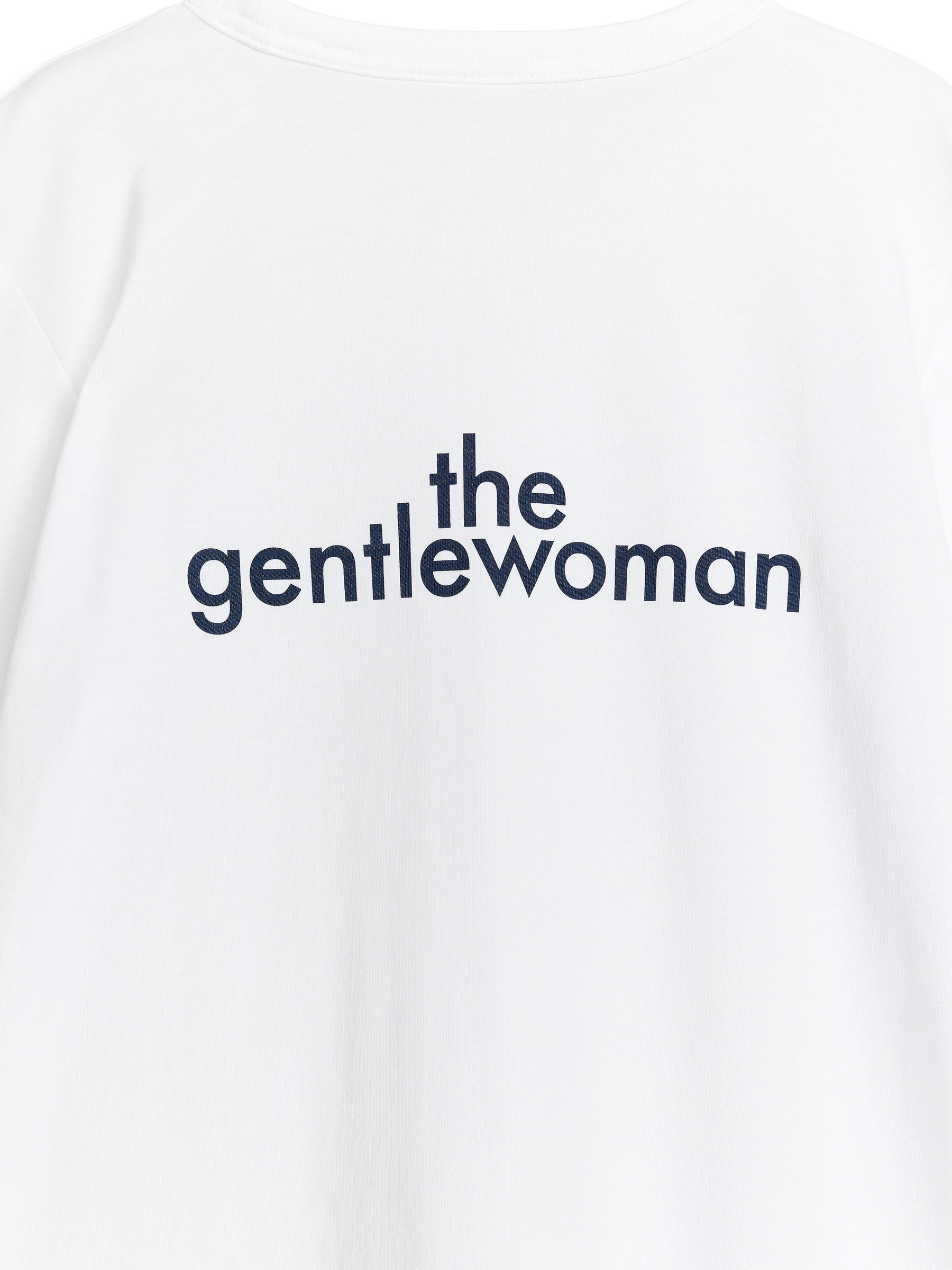 Langarmshirt mit „The Gentlewoman“ Aufschrift - Weiß - Regular Fit - Damen - StillMedia/DescriptiveDetail - 2