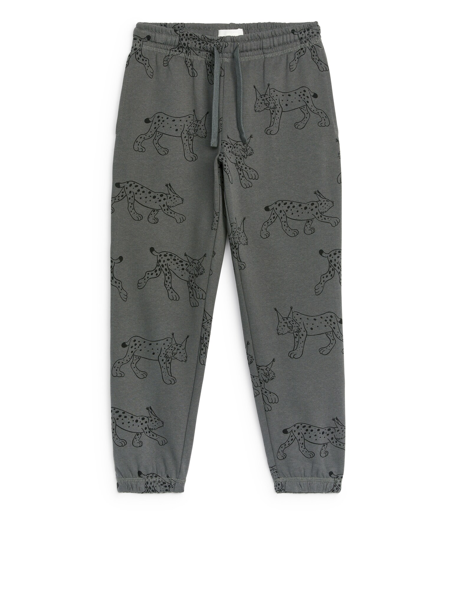 Tepláky z francouzského froté - Grey/Lynx