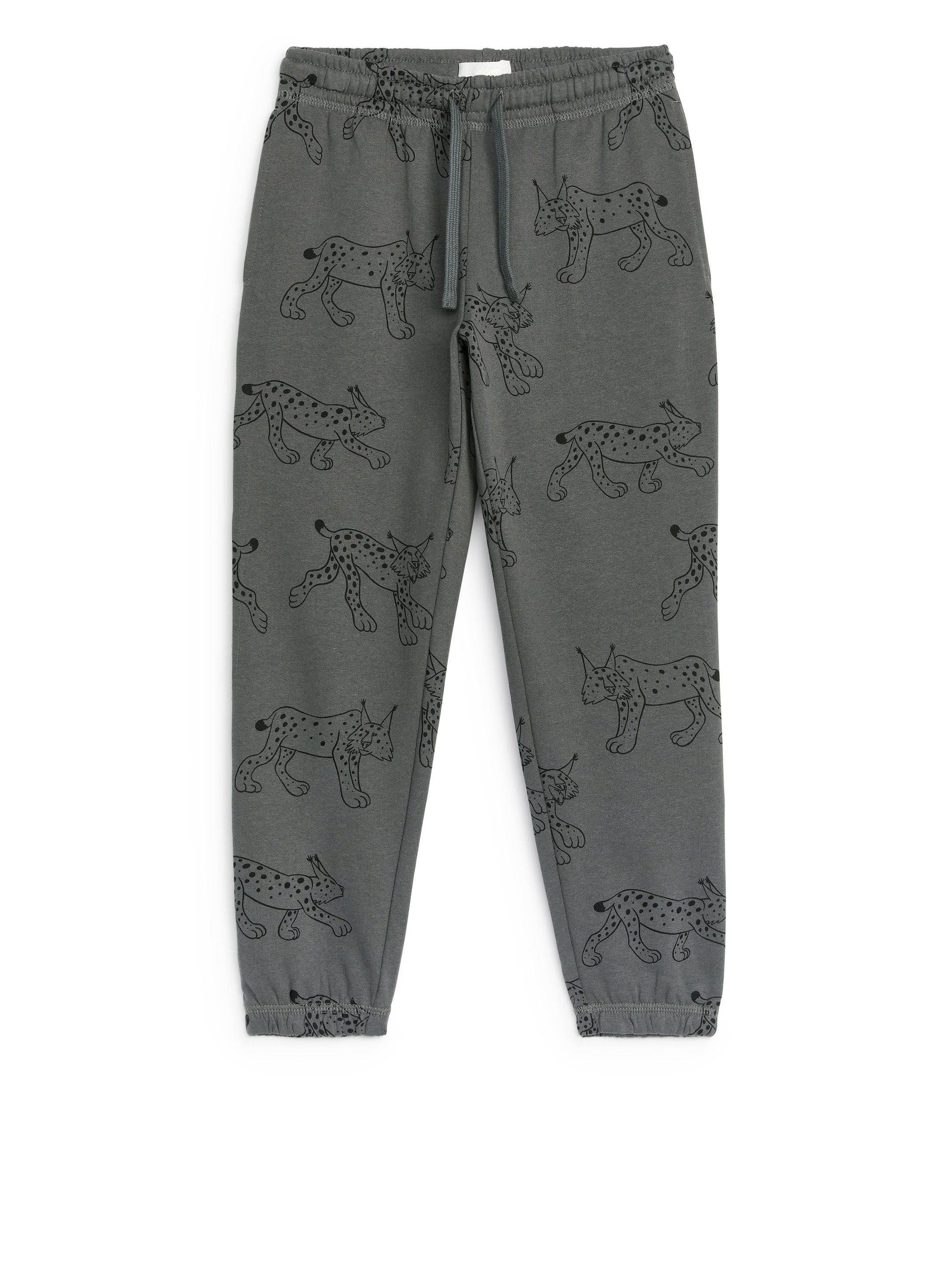Zobrazit větší obrázek: Tepláky z francouzského froté - Grey/Lynx - DĚTI | H&M CZ 1