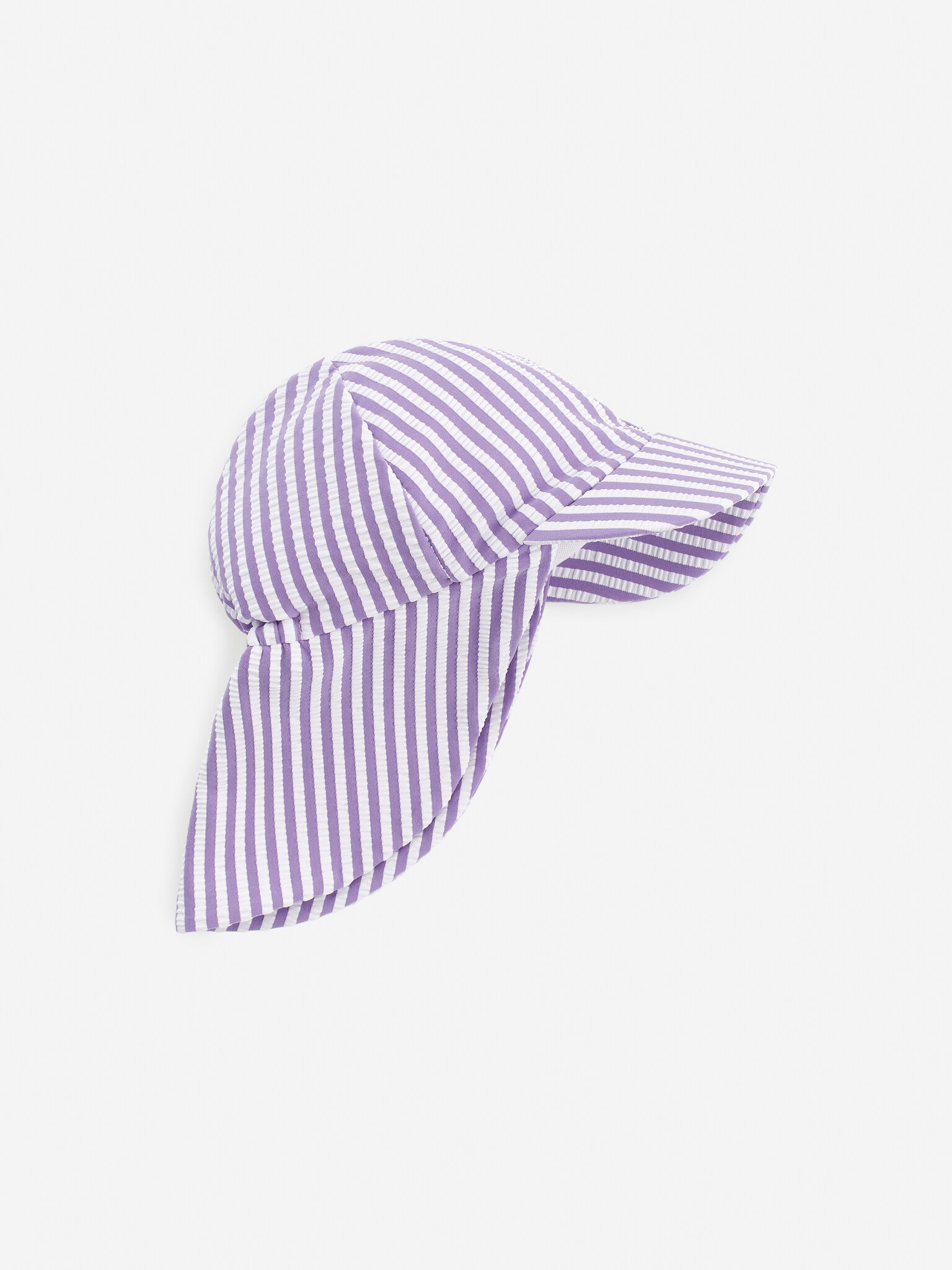 Plavecká čepice UPF 50 - Lila/Bílá