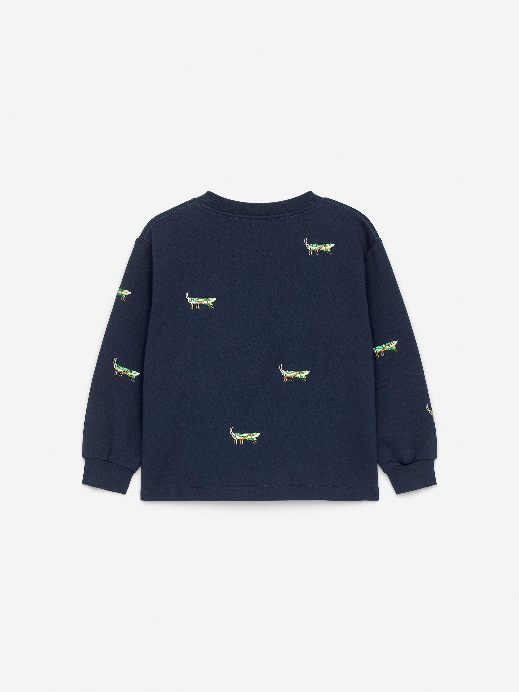 Vezi imaginea mai mare: Hanorac brodat - Albastru închis - COPII | H&M RO 2