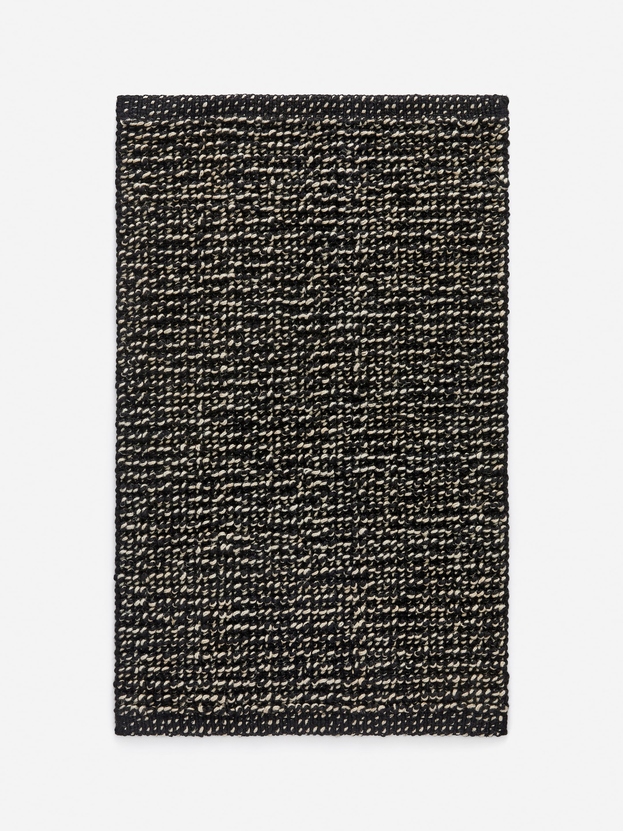 Ver imagen más grande: Felpudo de yute - Negro/blanco roto - HOME | H&M ES 1
