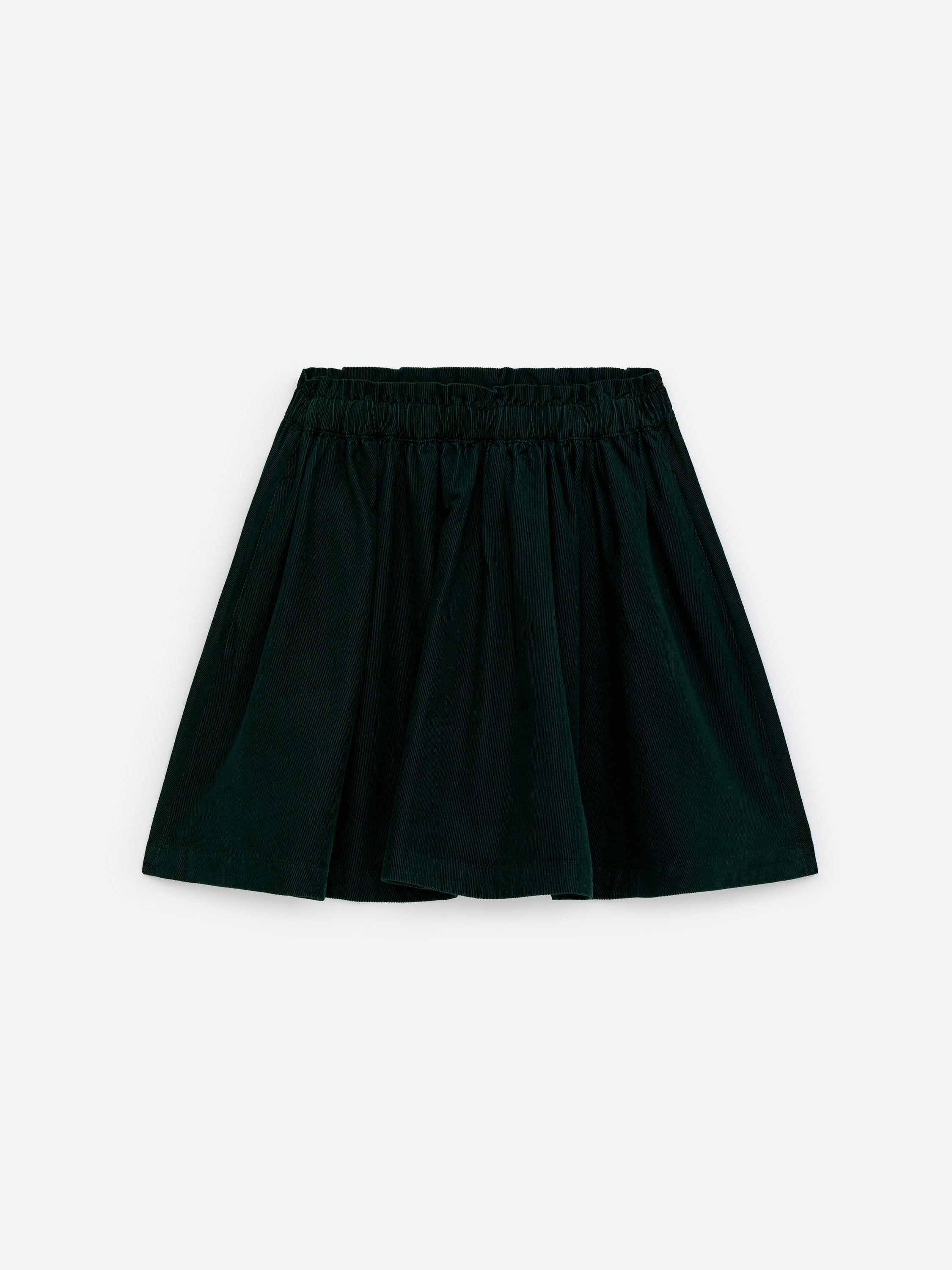 Corduroy Skirt-#384440-17315