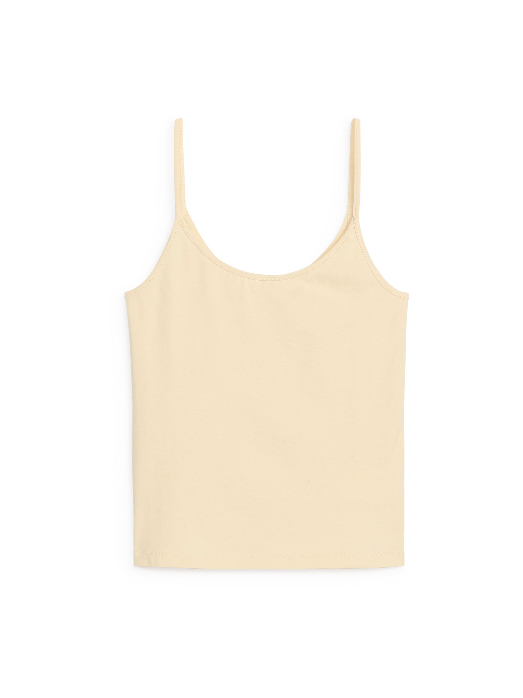 Spaghettiträgertop - Hellgelb - Slim Fit - Damen - StillMedia/DescriptiveStillLife - 1