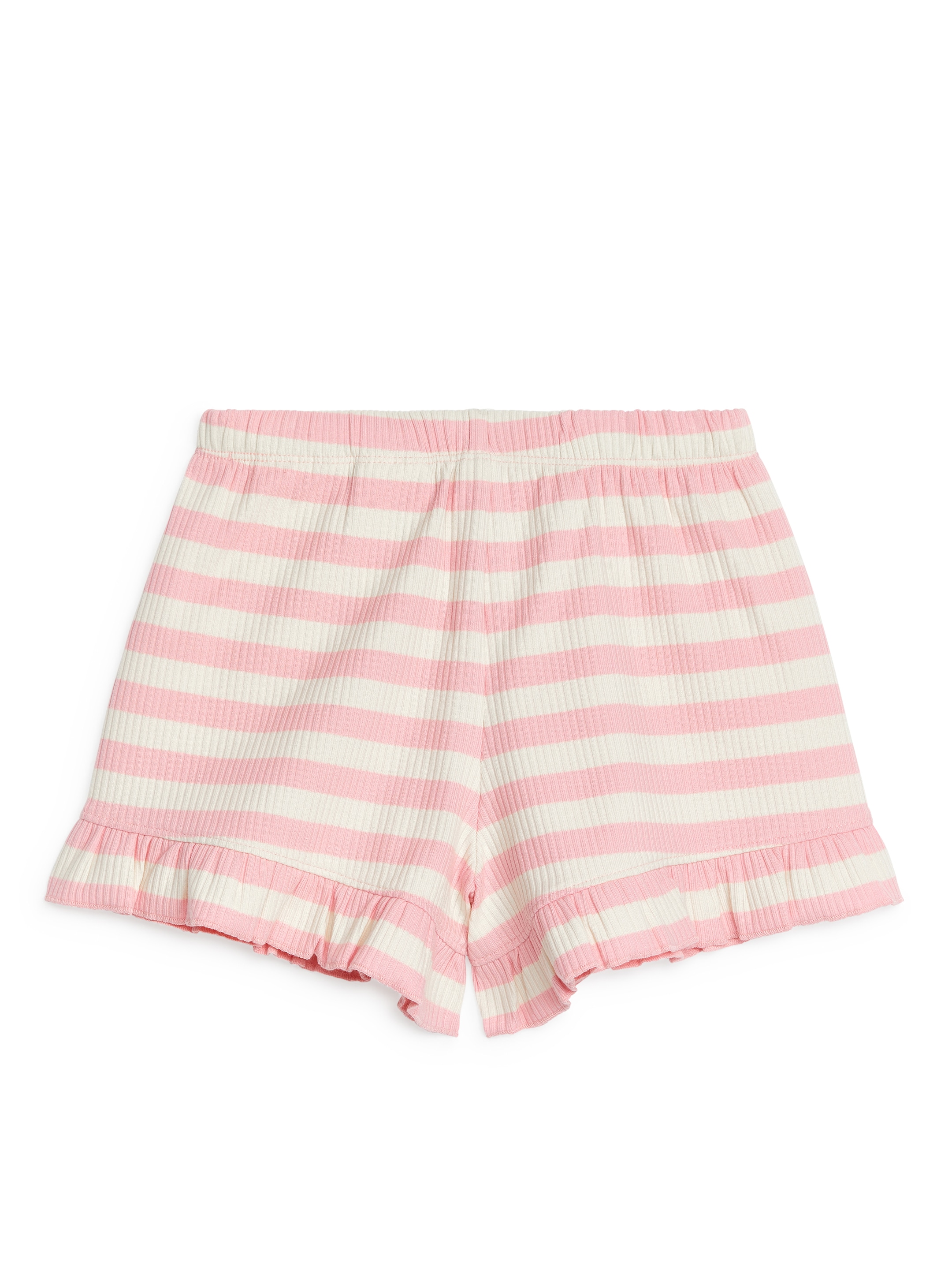 Shorts mit Rüschen - Weiß/Rosa - Relaxed Fit - Kinder - StillMedia/DescriptiveStillLife - 3