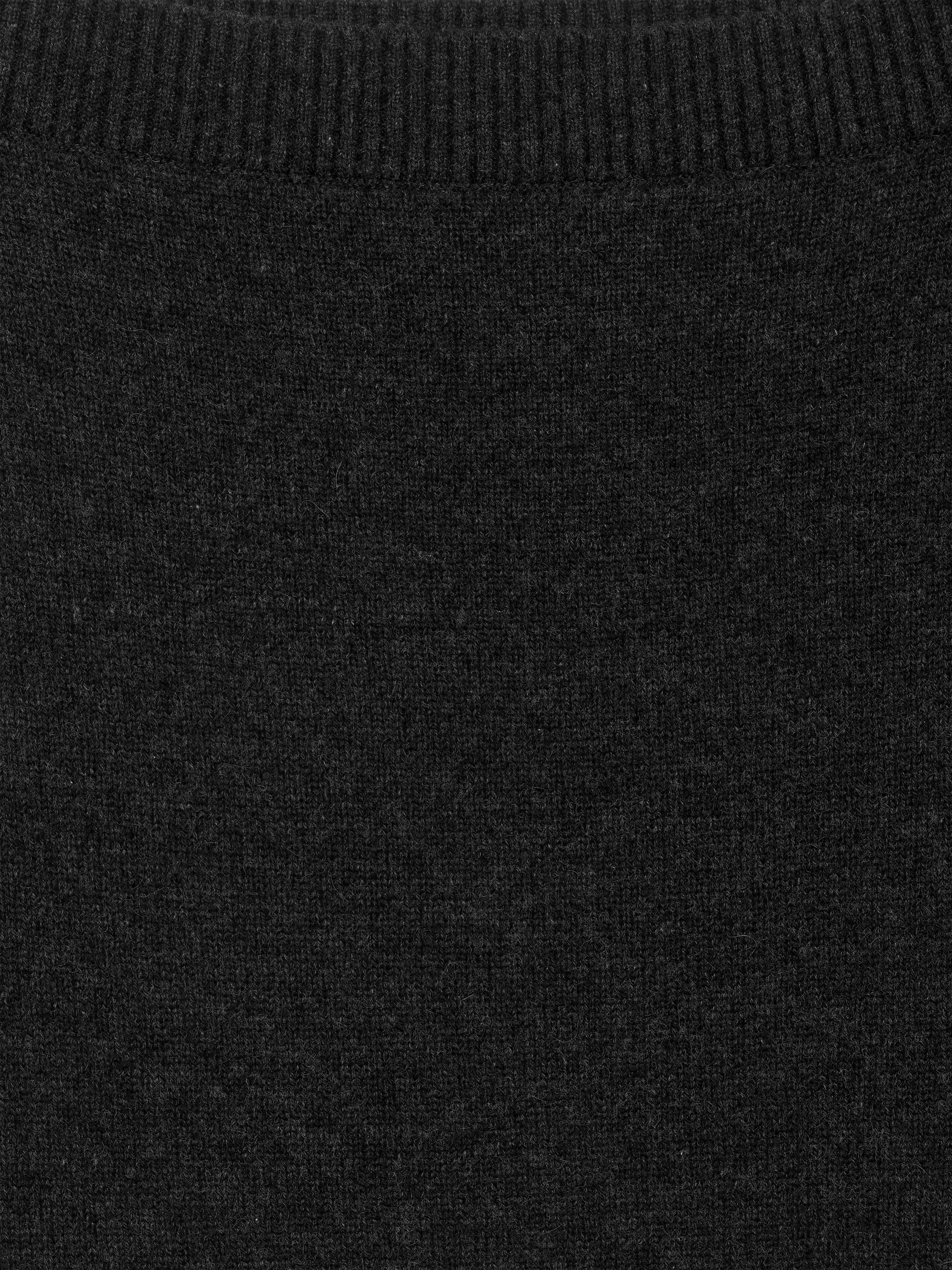 Pure Cashmere Skirt - Dark Grey - Slim fit - Women - StillMedia/DescriptiveDetail - 2