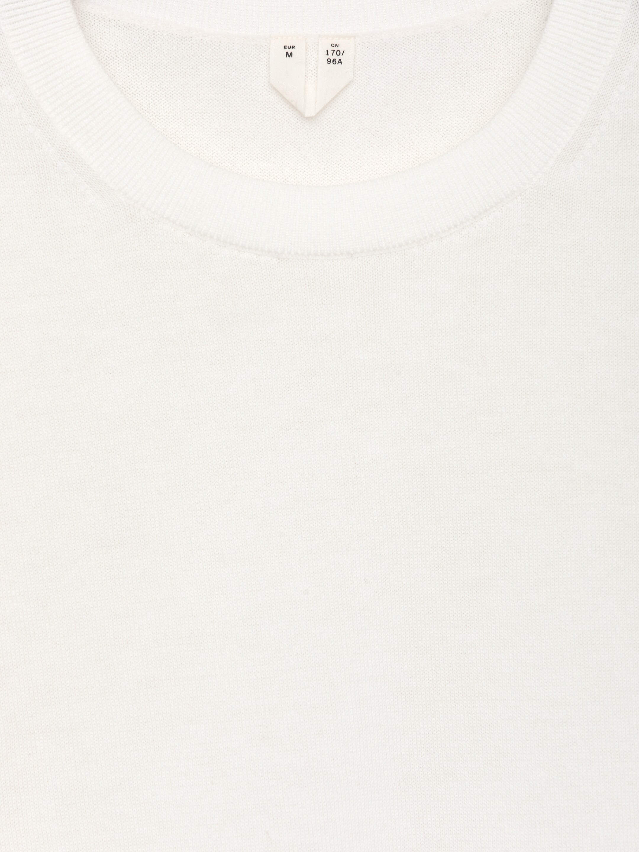 Agrandir l'image: Haut en maille à manches courtes - Blanc cassé - FEMME | H&M BE 6