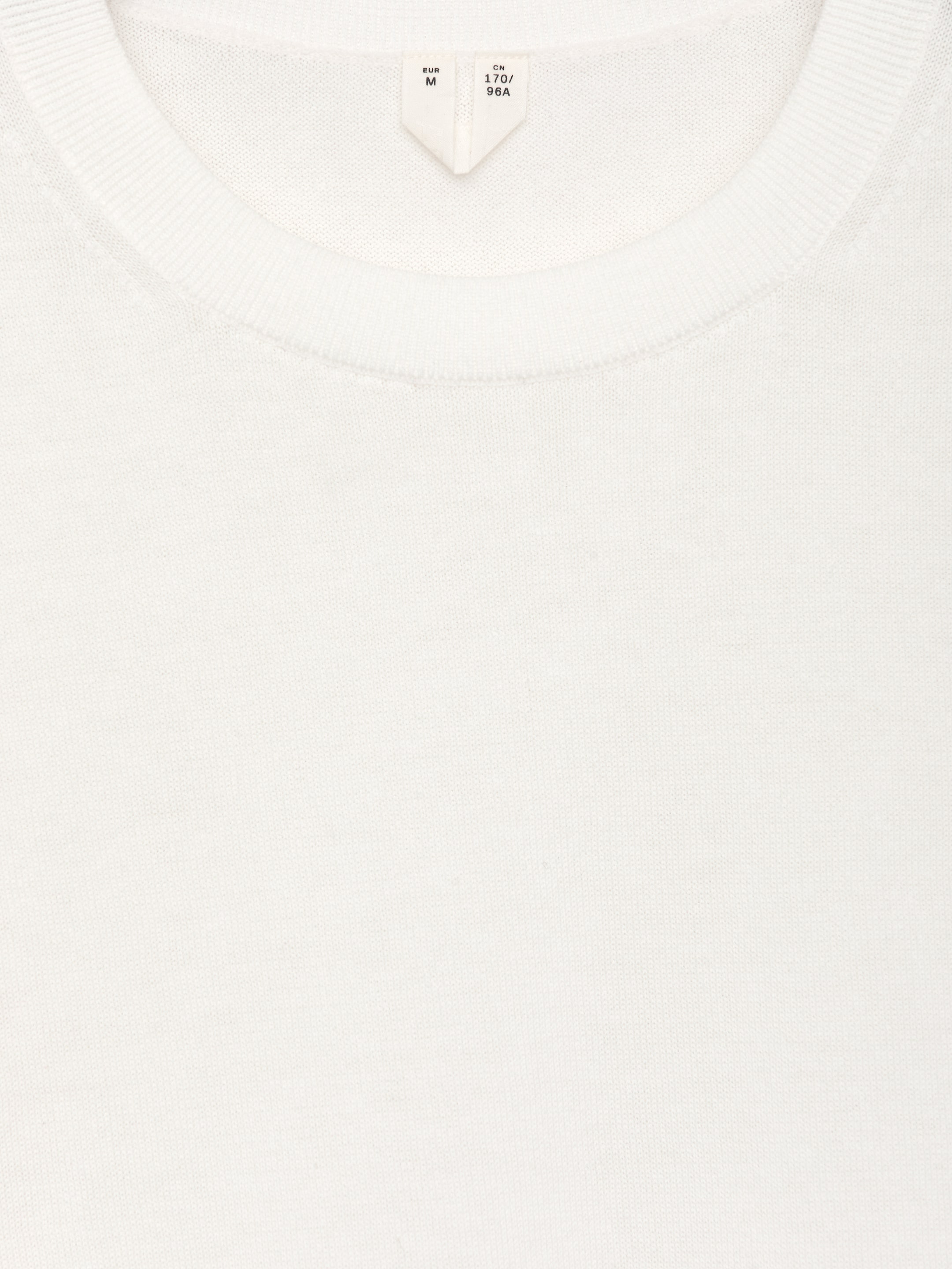 Grotere afbeelding bekijken: Knitted Short-Sleeved Top - Gebroken wit - DAMES | H&M BE 6