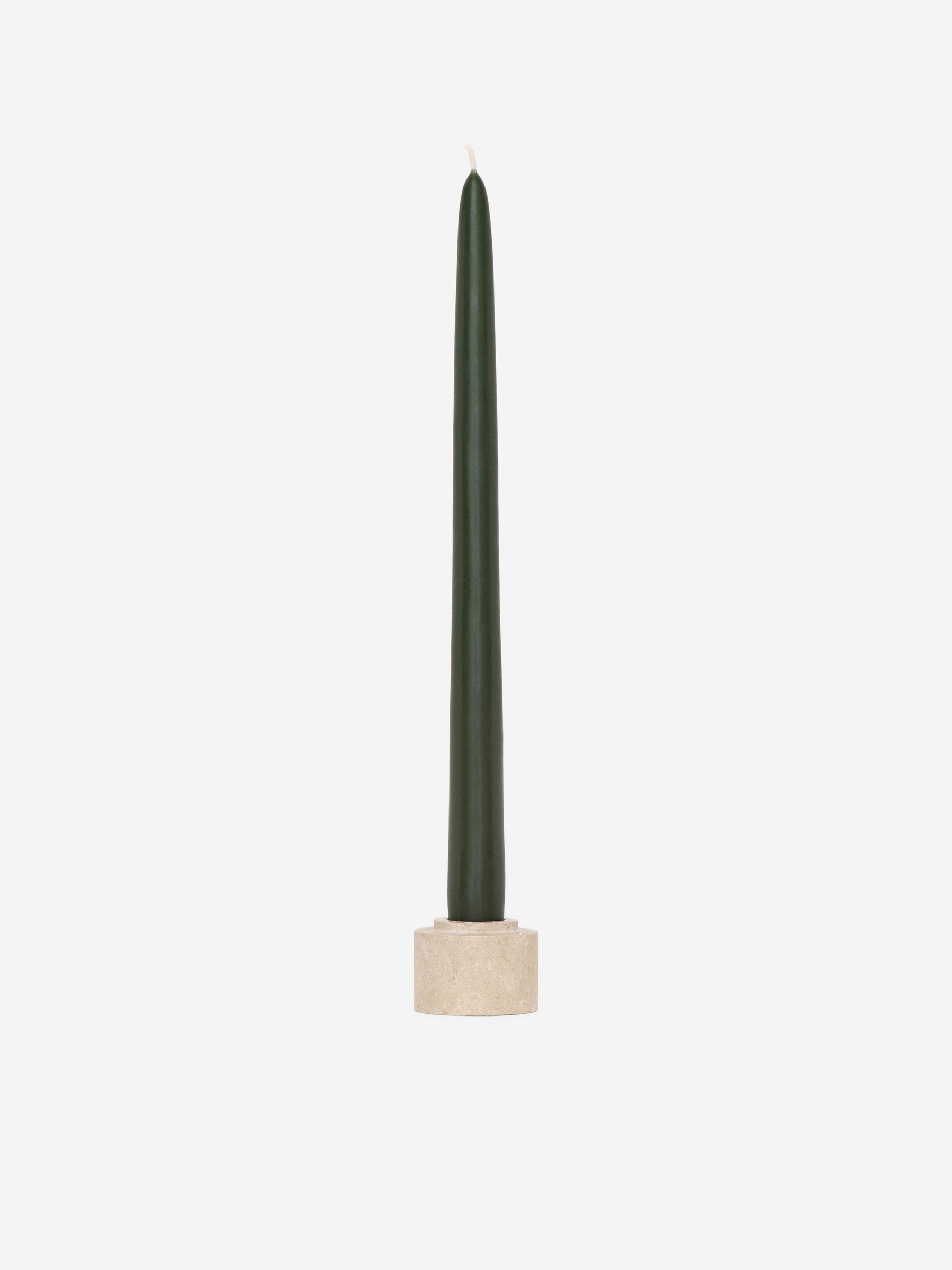 Tapered Candles Set of 2 - Dark Green - Homeware - StillMedia/DescriptiveStillLife - 1