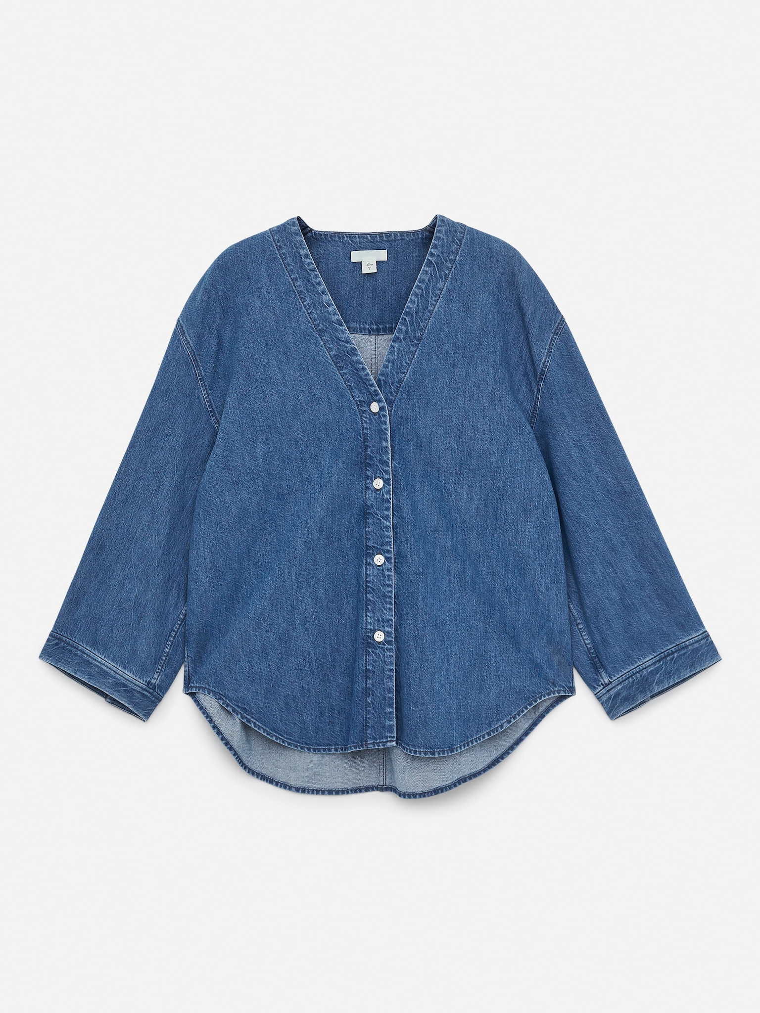 Denimbluse - Blau