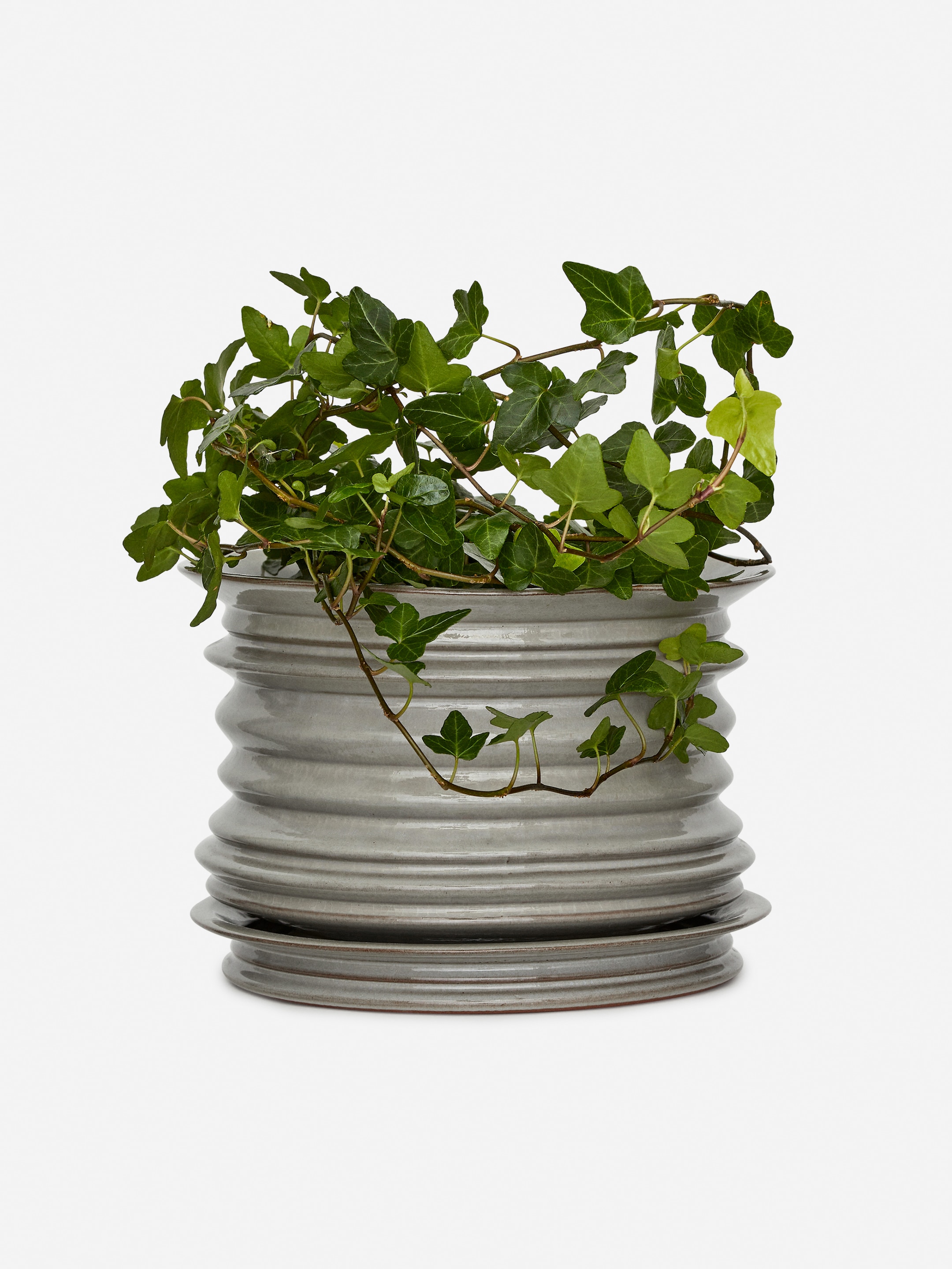 Zobacz większy obraz: Ceramiczna doniczka 22 cm - Szary - HOME | H&M PL 4