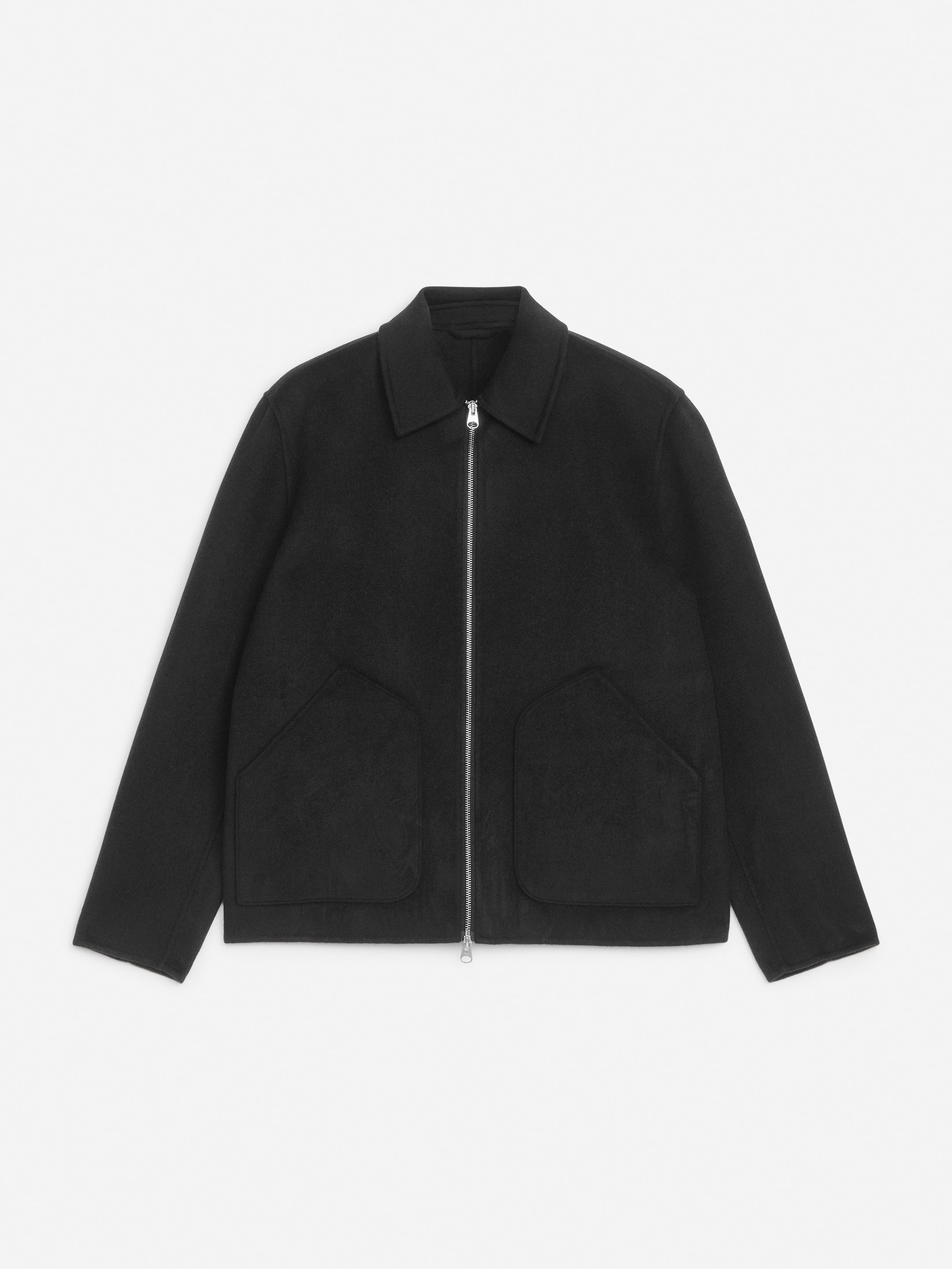 View larger image: Short Double-Face Wool Jacket - Black - Men | H&M GB 1