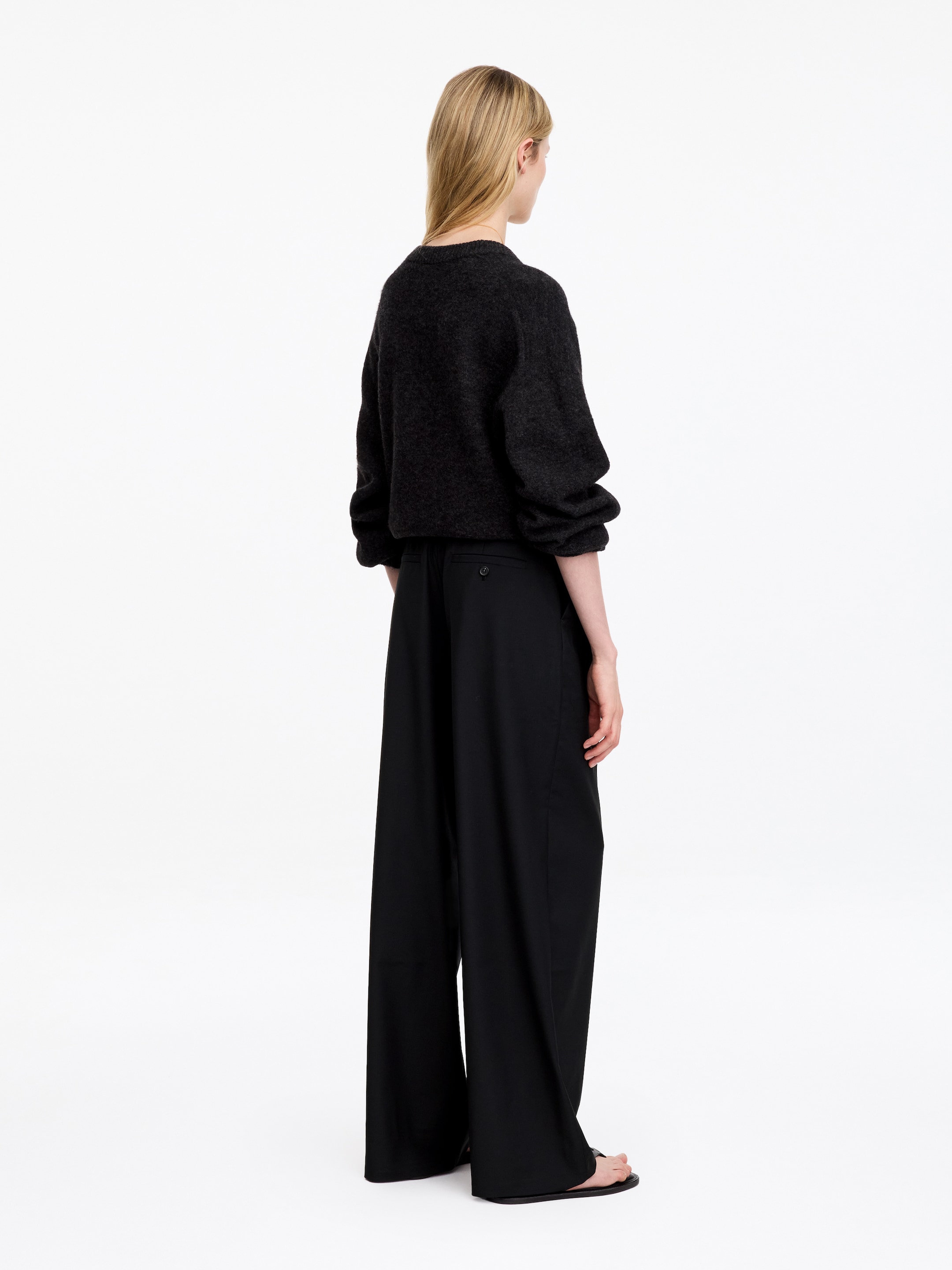 Pantalones de sastre anchos - Negro - Corte holgado - women - StillMedia/Lookbook - 8