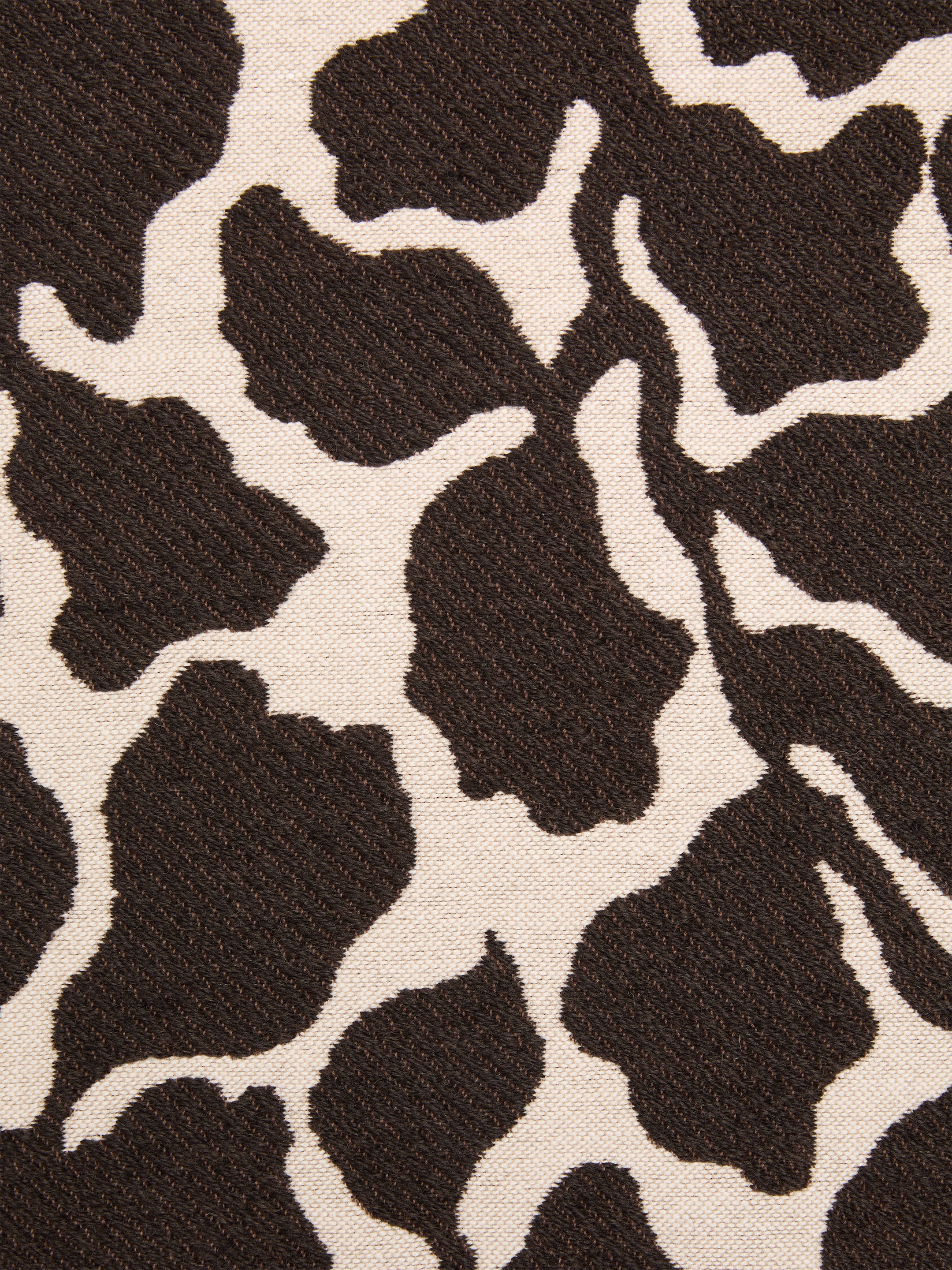 Cotton Wool Cushion Cover 50 x 50 cm - White/Brown - Homeware - StillMedia/DescriptiveDetail - 2