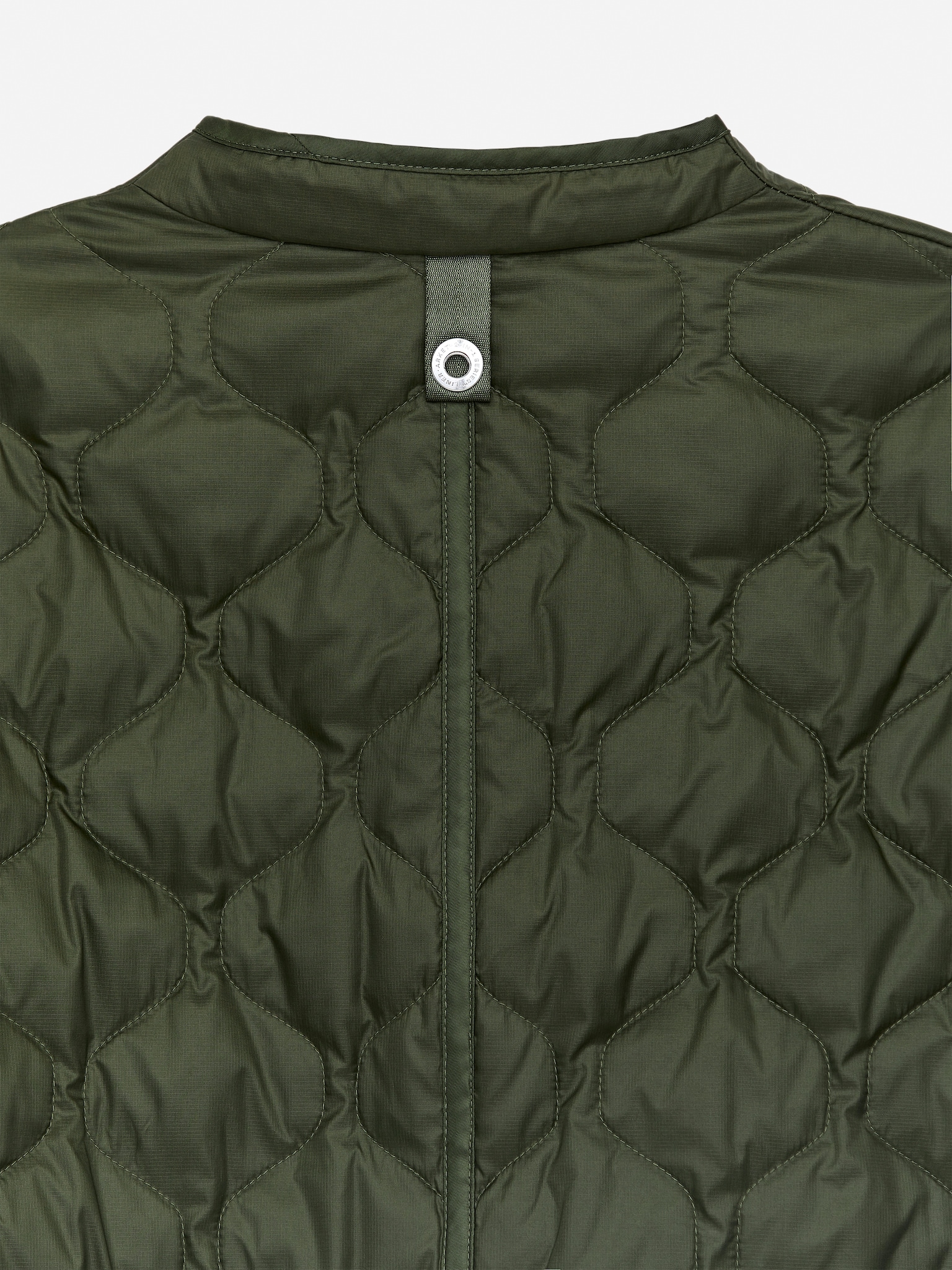Veste matelassée 2 en 1 Upcycled Down - Vert kaki/Bleu foncé - 2