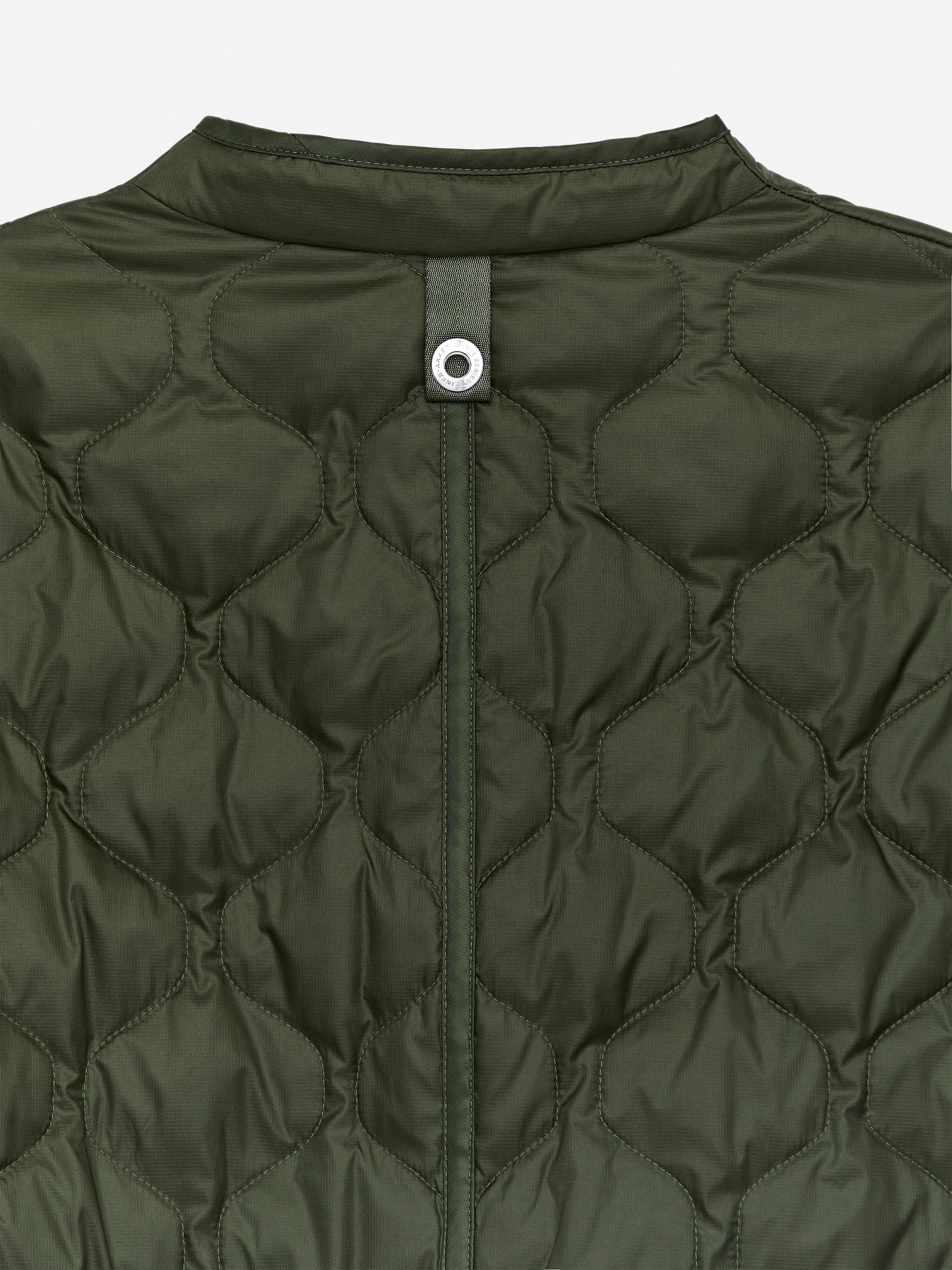 2-in-1 linerjacka i Upcycled Down - Khakigrön - Regular fit - Women - StillMedia/DescriptiveDetail - 2