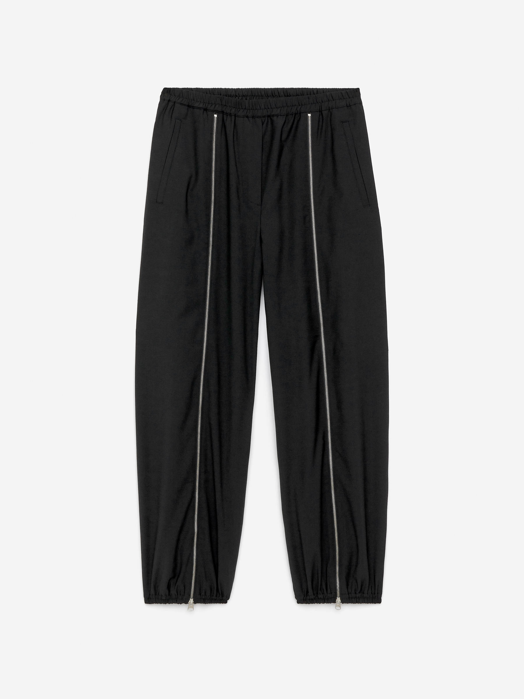 Zip-Detail Trousers-#272627-16931