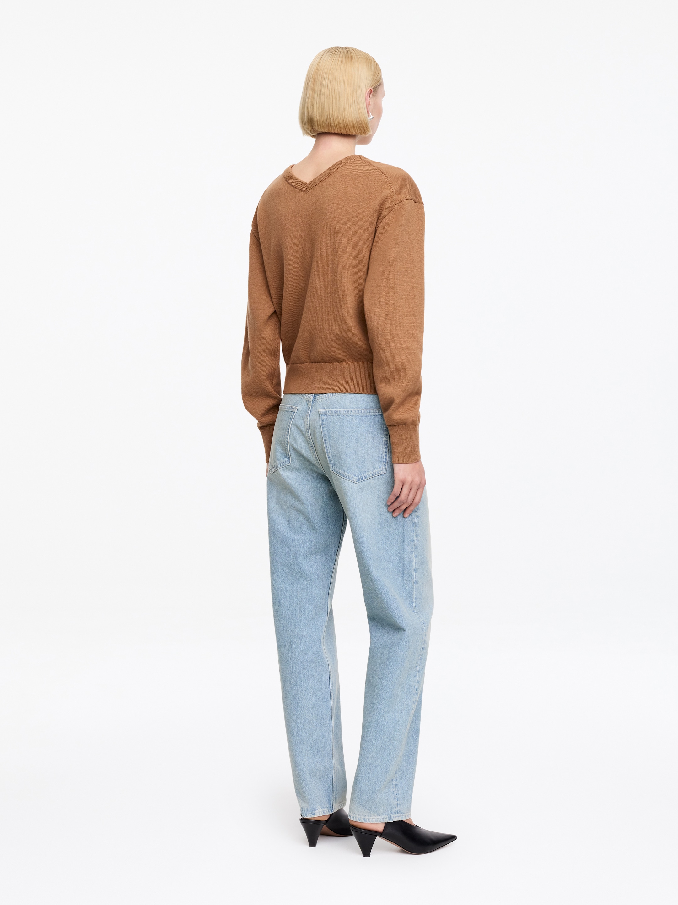 VIOLET Tapered Jeans - Hellblau - Regular Fit - Damen - StillMedia/Lookbook - 4