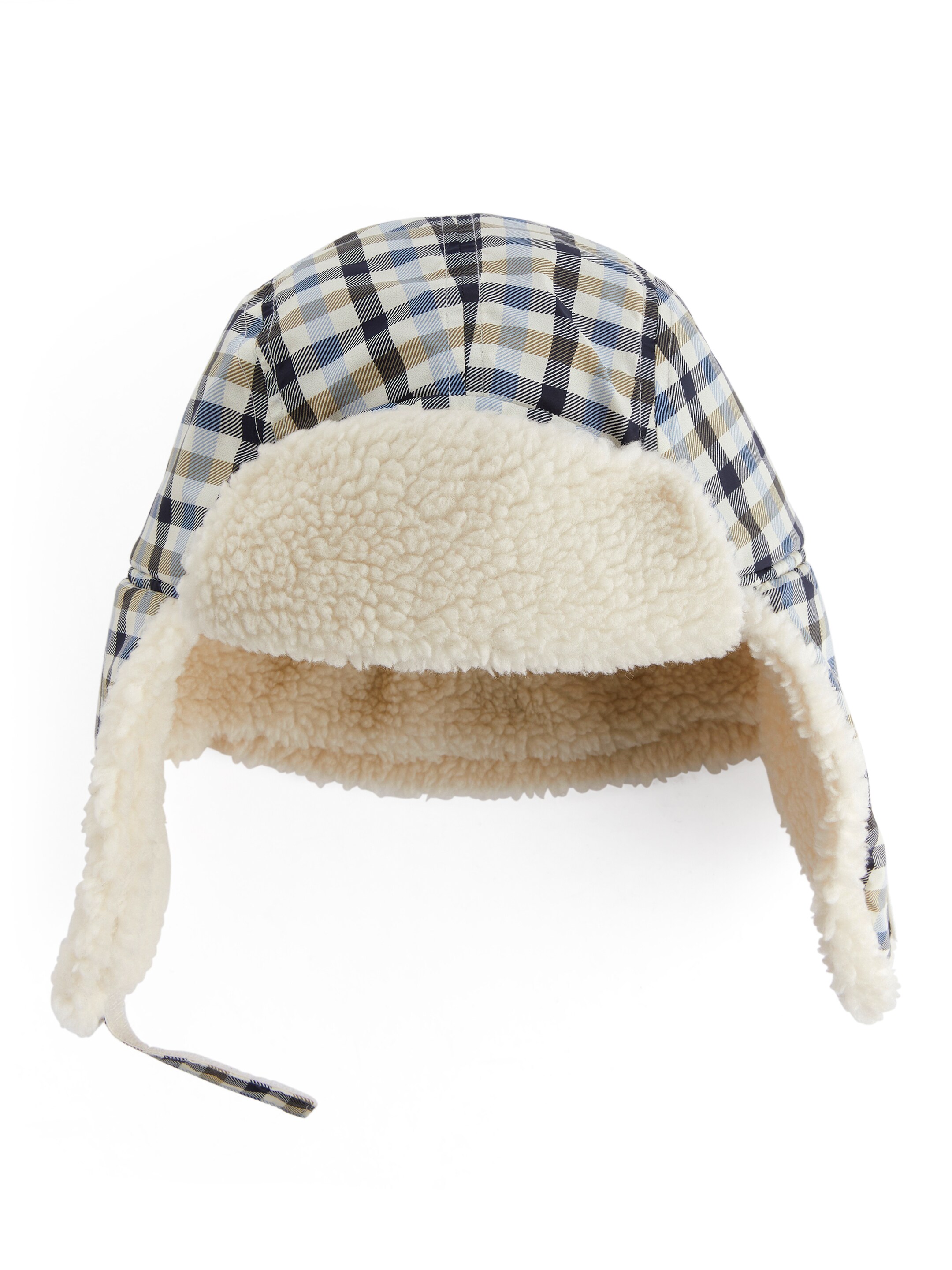 Visa större bild: Vintermössa - Beige/blå - BARN | H&M SE 1