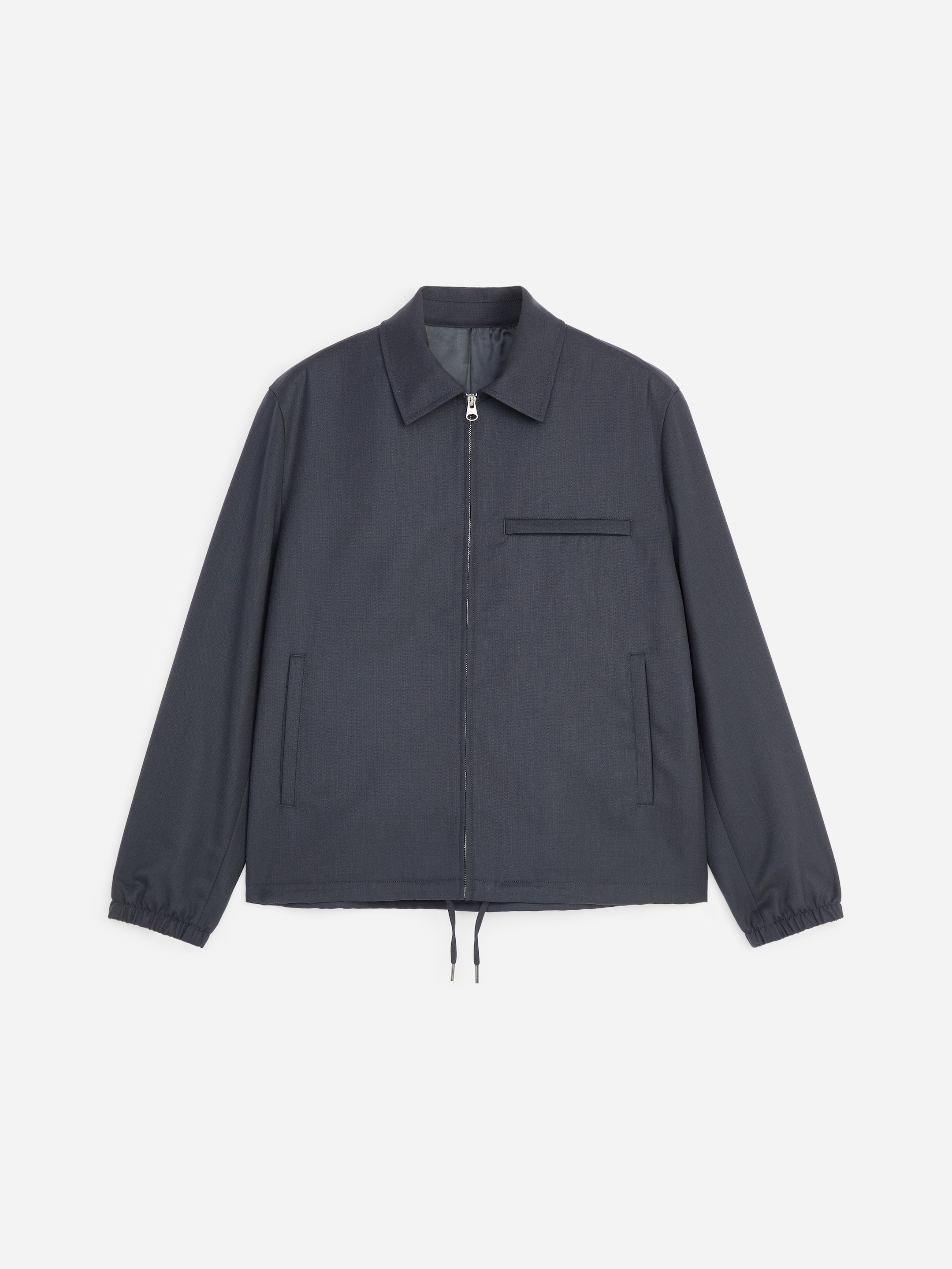 Wool Blouson - Dark Navy - Relaxed fit - men - StillMedia/DescriptiveStillLife - 1