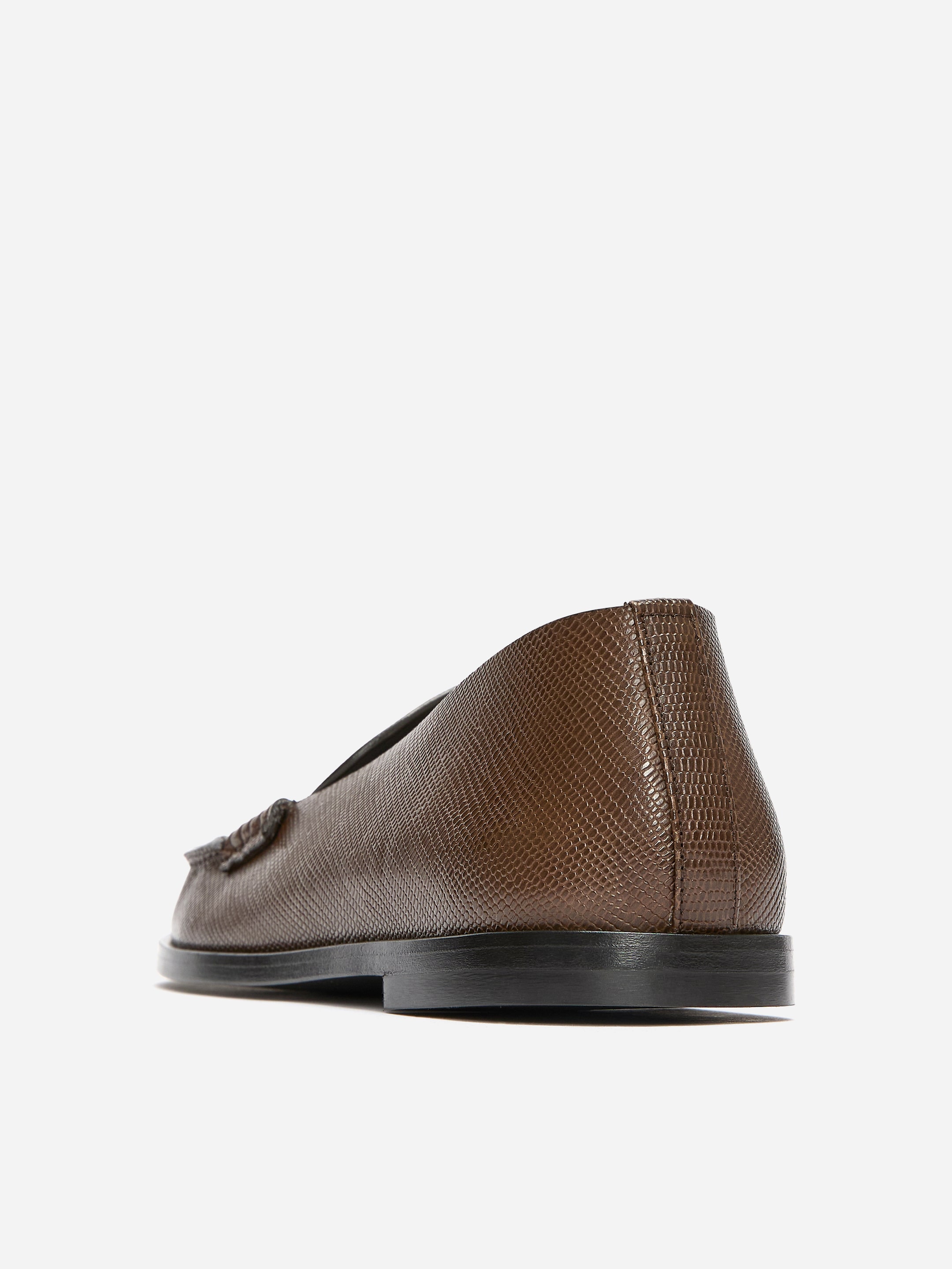 ARKET and Laila Gohar Embossed Loafers - Brown - Women - StillMedia/DescriptiveStillLife - 4