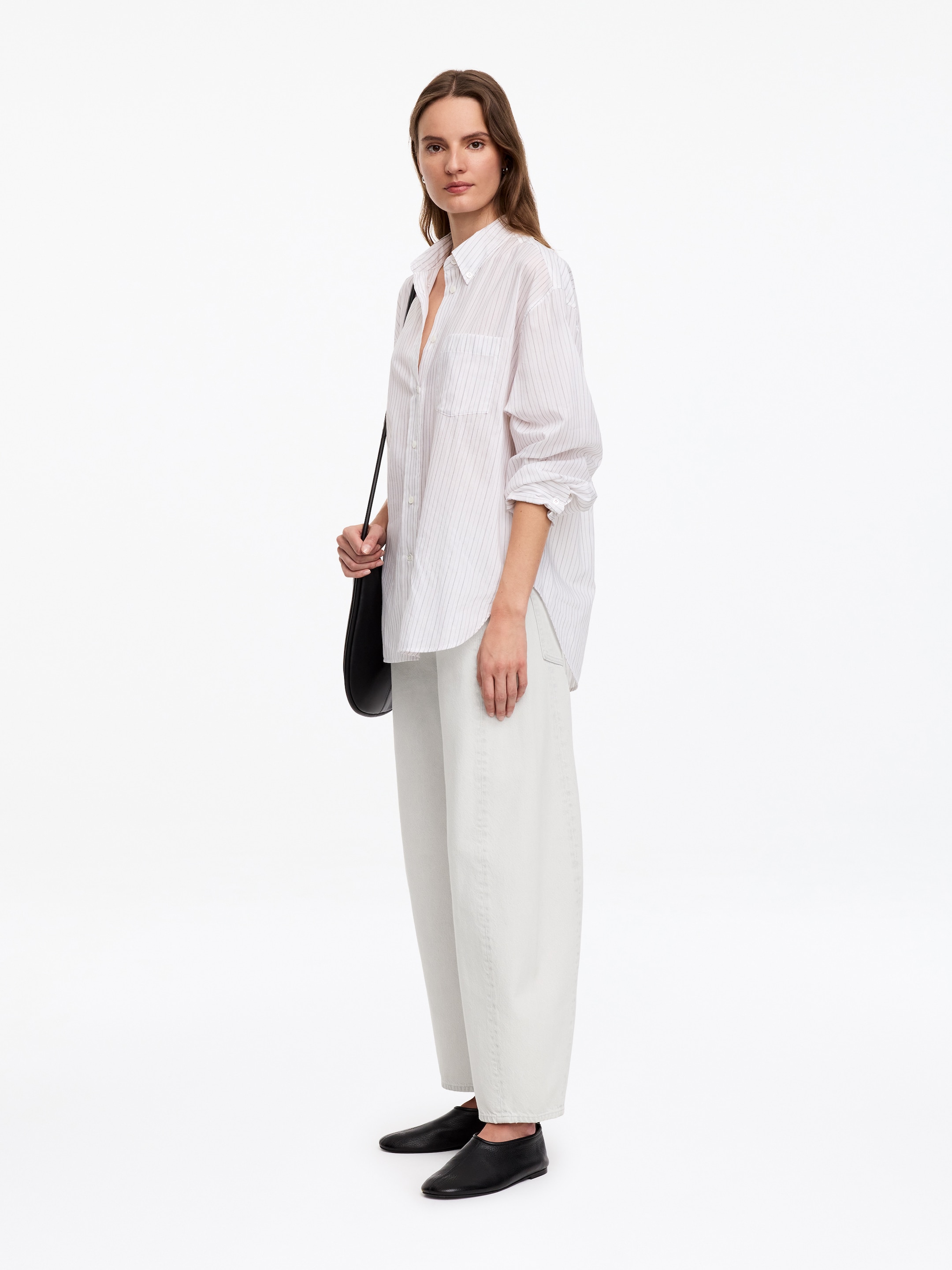 Vaqueros de pernera barril BLOOM - Blanco roto - Corte relajado - Women - StillMedia/Lookbook - 9