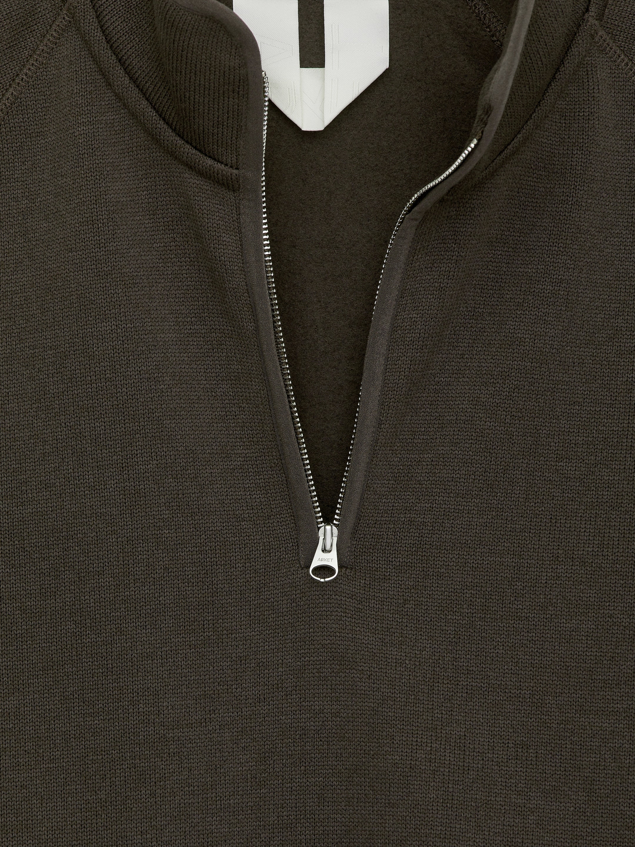 Felpa in pile con mezza cerniera - Talpa scuro - Regular fit - Men - StillMedia/DescriptiveDetail - 2