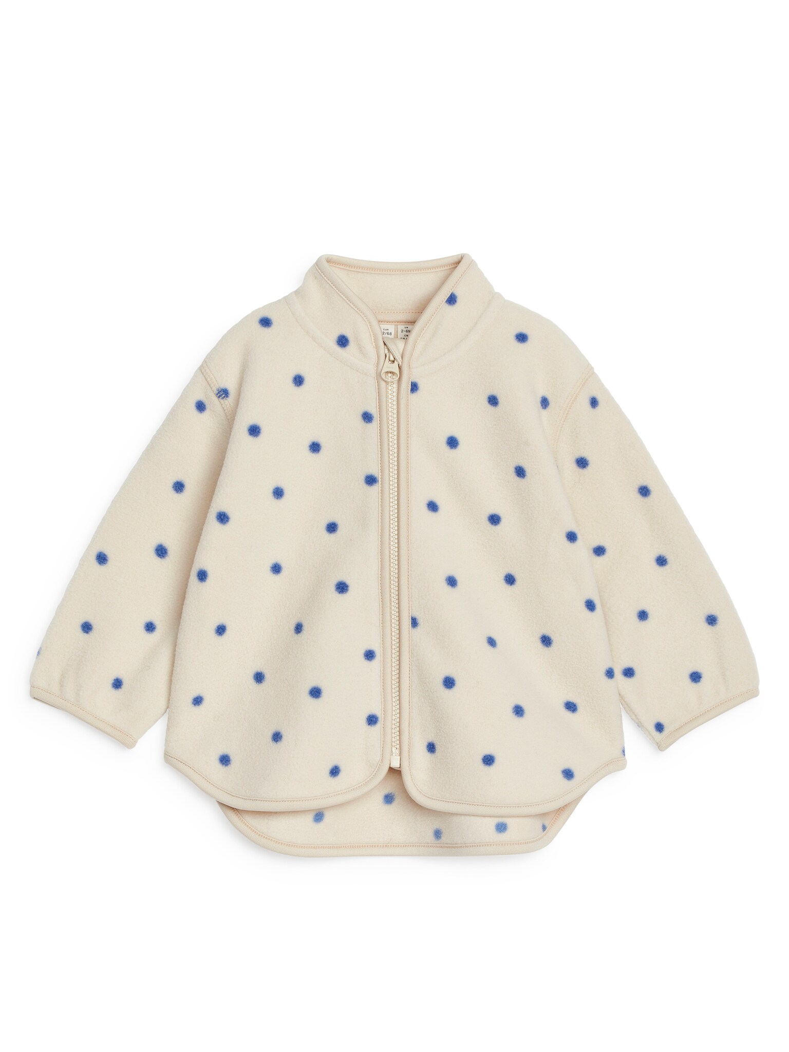 Fleecejacke - Weiß - 1