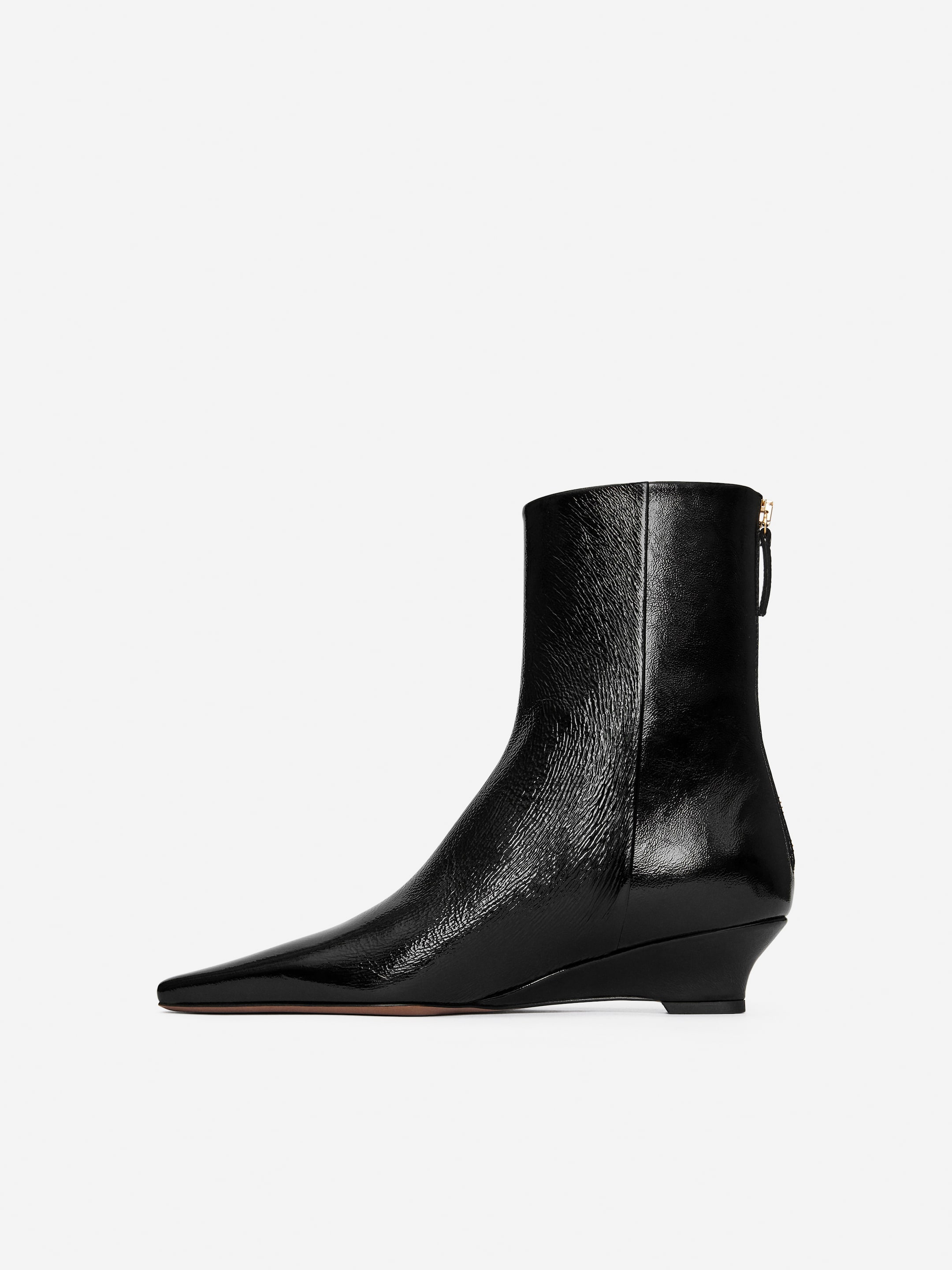 Grotere afbeelding bekijken: Enkellaarzen met sleehak - Zwart - DAMES | H&M NL 5